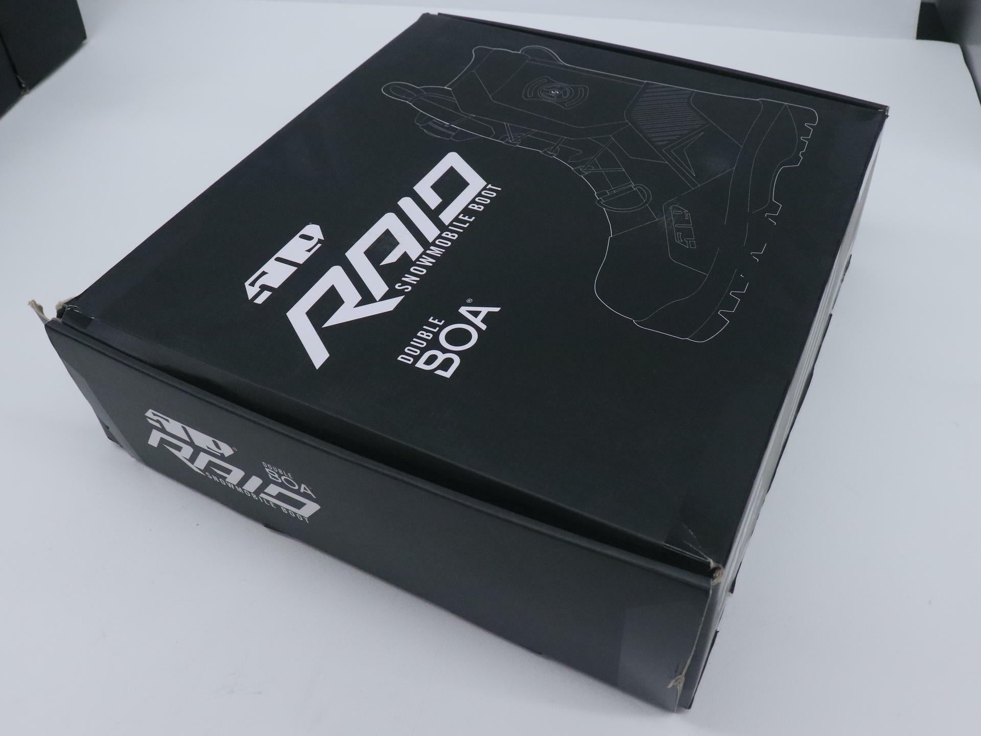 509 Raid Boot Double Boa Snow Black Ops MENS sz11 - F06000101-011-051 - Open Box