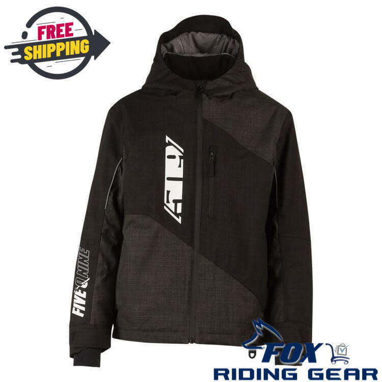 OPEN BOX - 509 Rocco Jacket Insulated Coat BLACK- YOUTH sz12 - F03003100-012-051