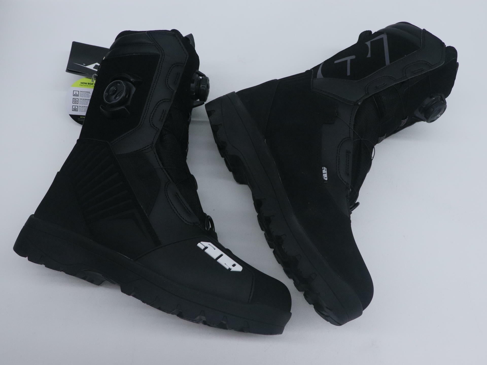 509 Raid Boot Double Boa Snow Black Ops MENS sz12 - F06000101-012-051 - Open Box