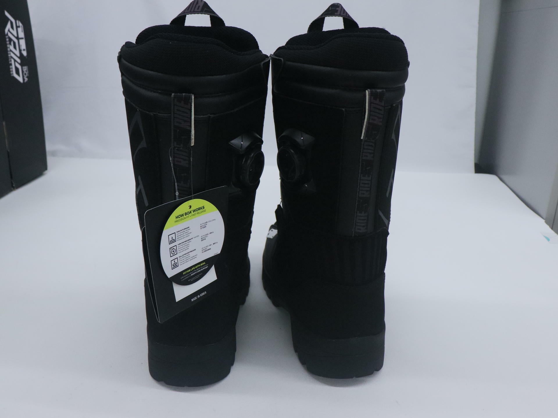 509 Raid Boot Double Boa Snow Black Ops MENS sz11 - F06000101-011-051 - Open Box