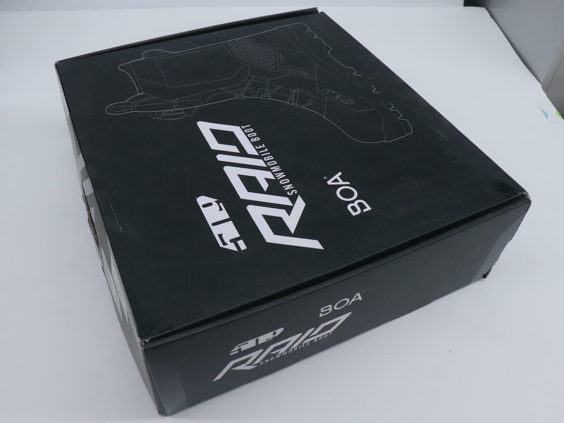 509 Raid Boot Single Boa Snow Black Ops MENS sz10 - F06000900-010-051 - Open Box