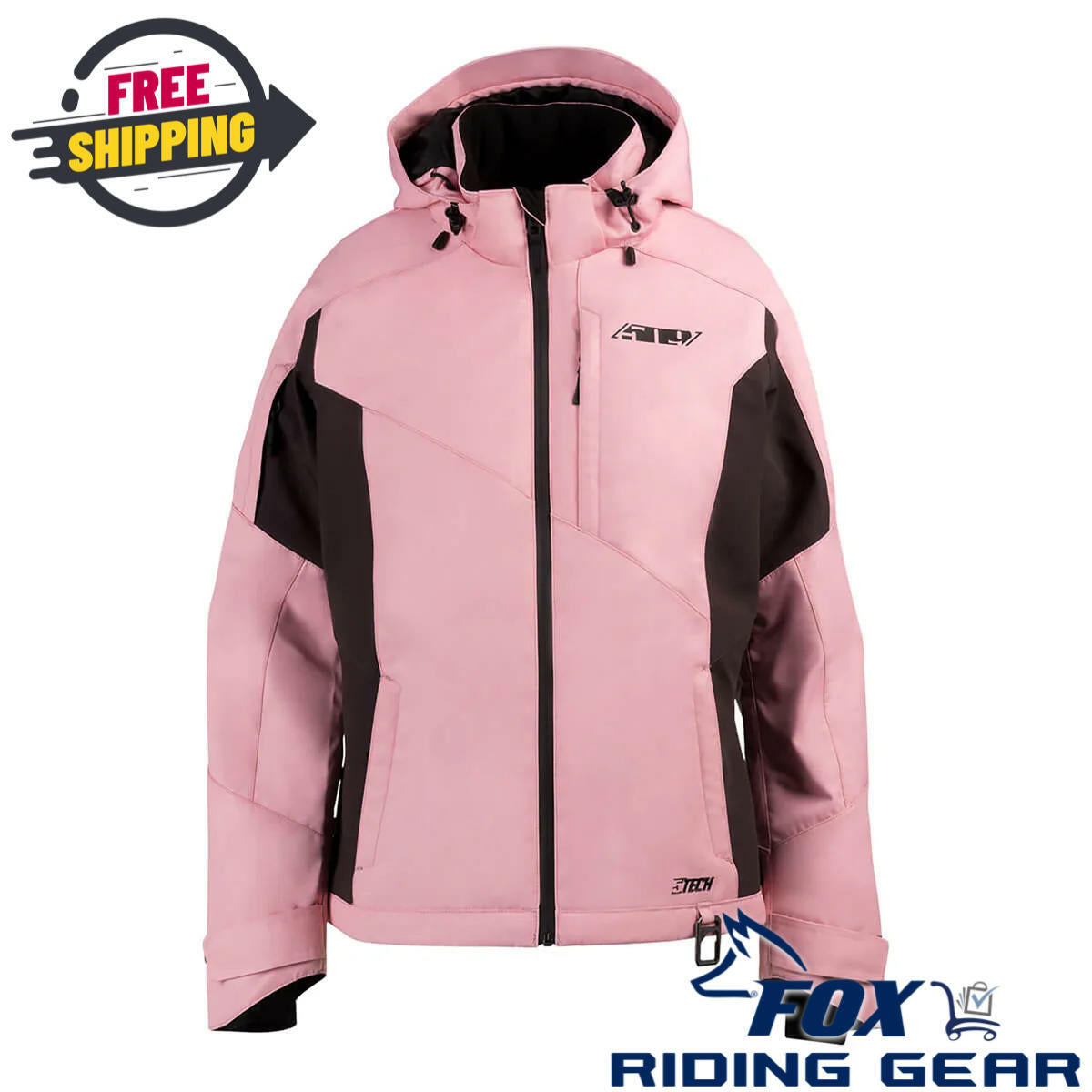 509 Range Insulated Womens Snow Jacket XL Dusty Rose F03002400-150-701 - Open Box