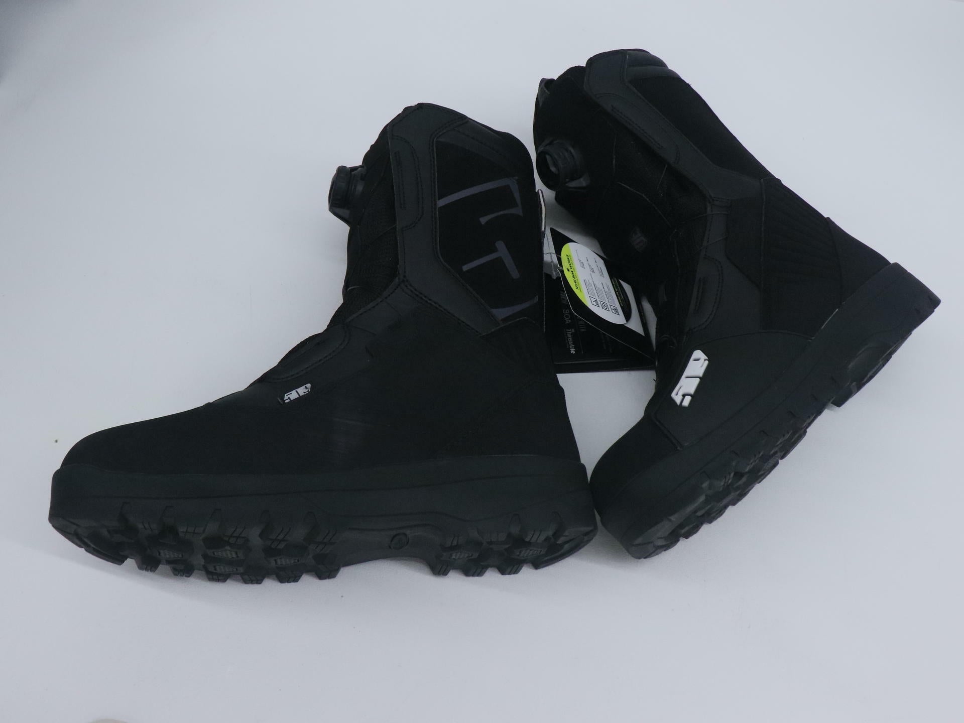 509 Raid Boot Single Boa Snow Black Ops MENS sz10 - F06000900-010-051 - Open Box