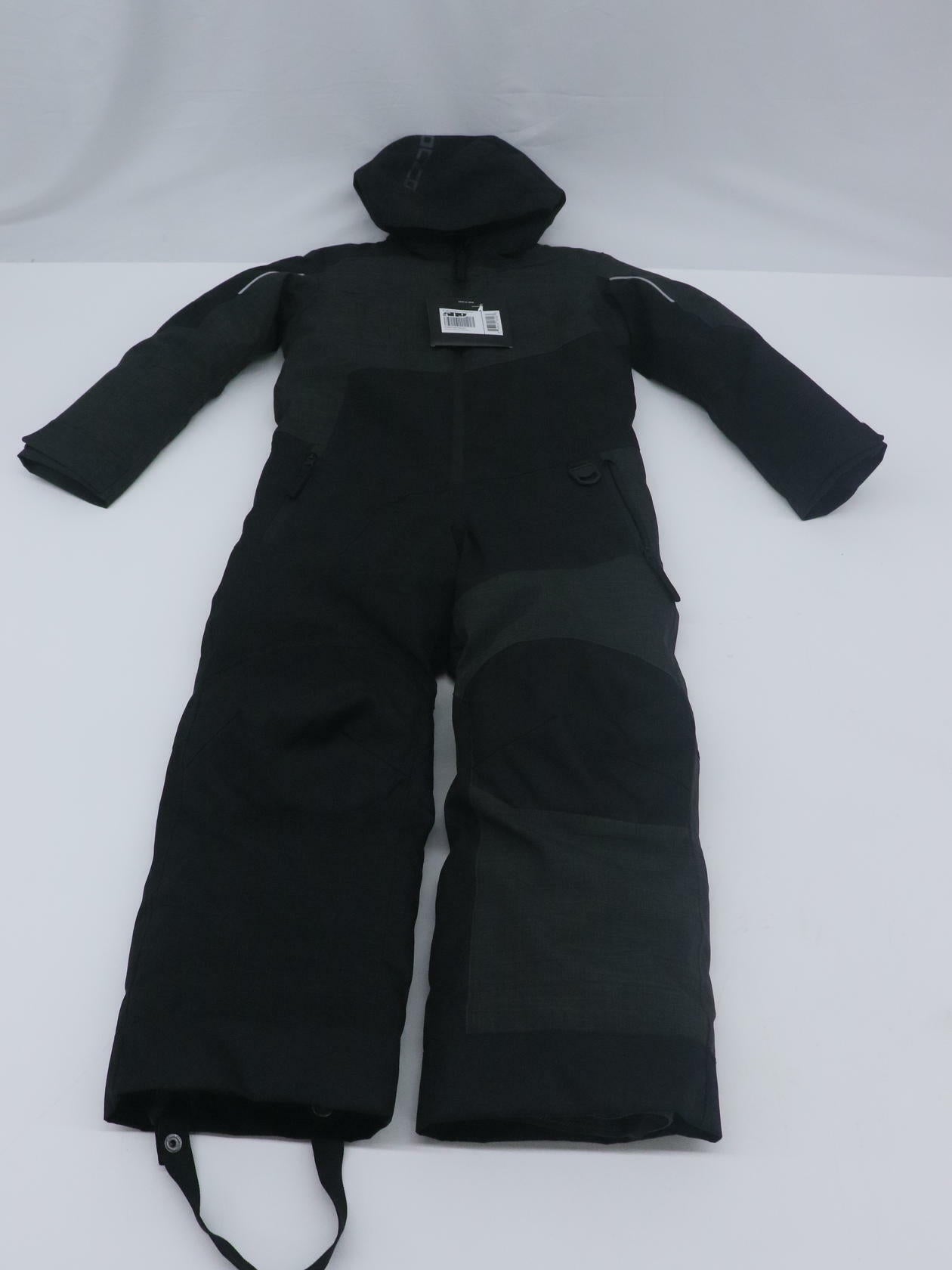 509 Mono Suit Insulated Snow BLACK- YOUTH sz4 - F03003200-004-051 - Open Box