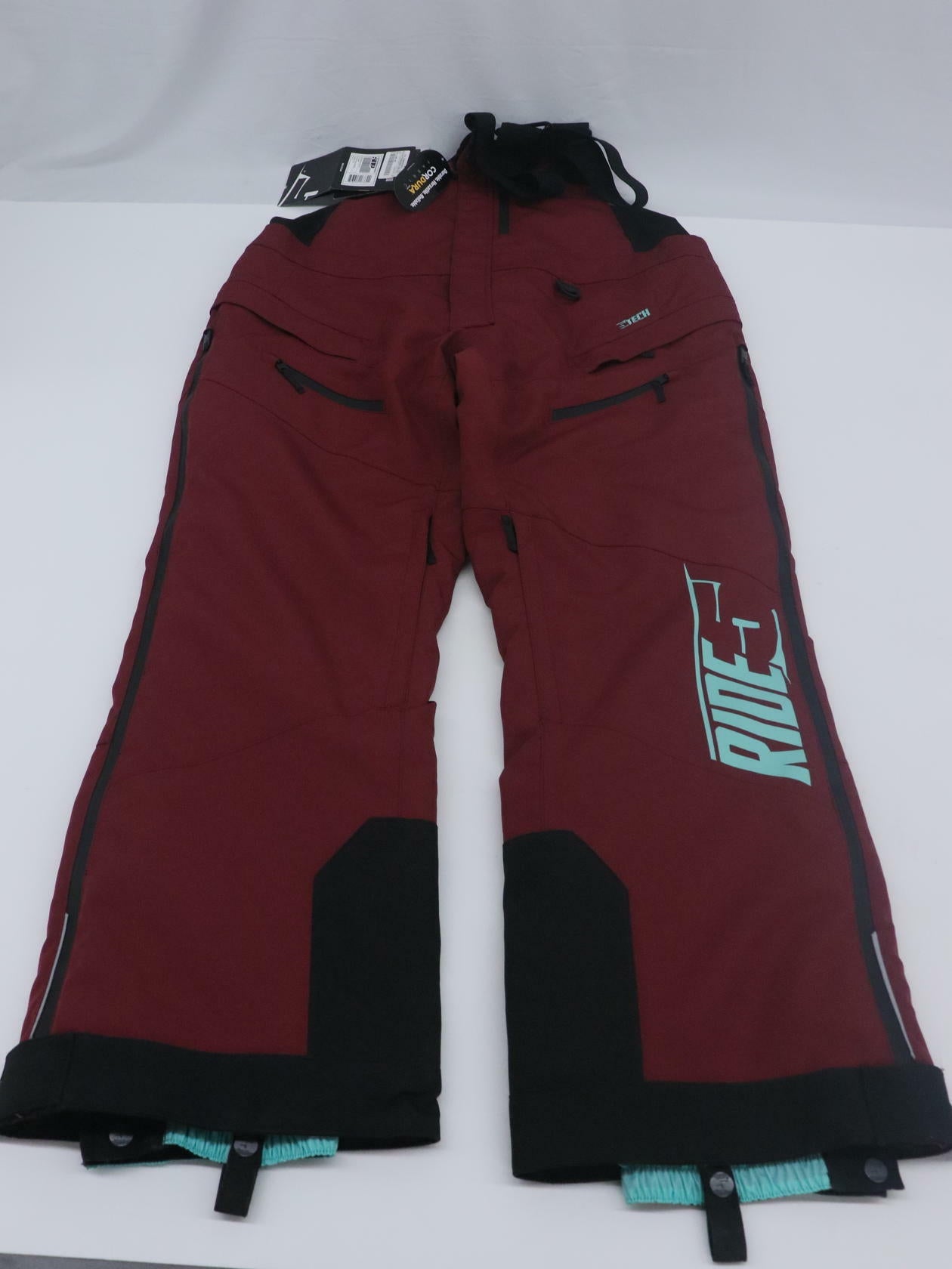 OPEN BOX - 509 Range BIB Insulated MAROON - WOMENS XL - F03002500-150-101