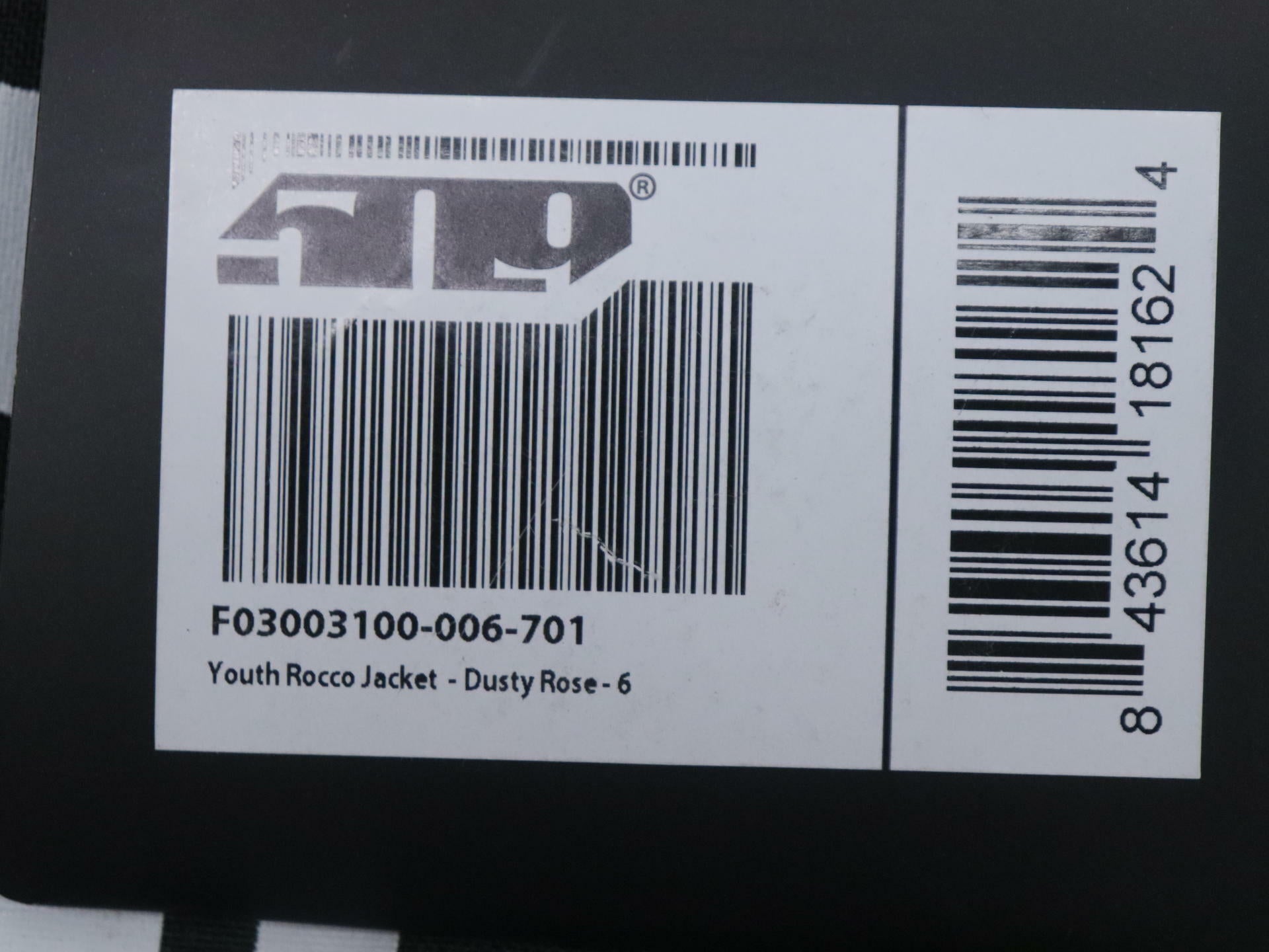 OPEN BOX - 509 Rocco Jacket Insulated Coat Rose- YOUTH sz6 - F03003100-006-701