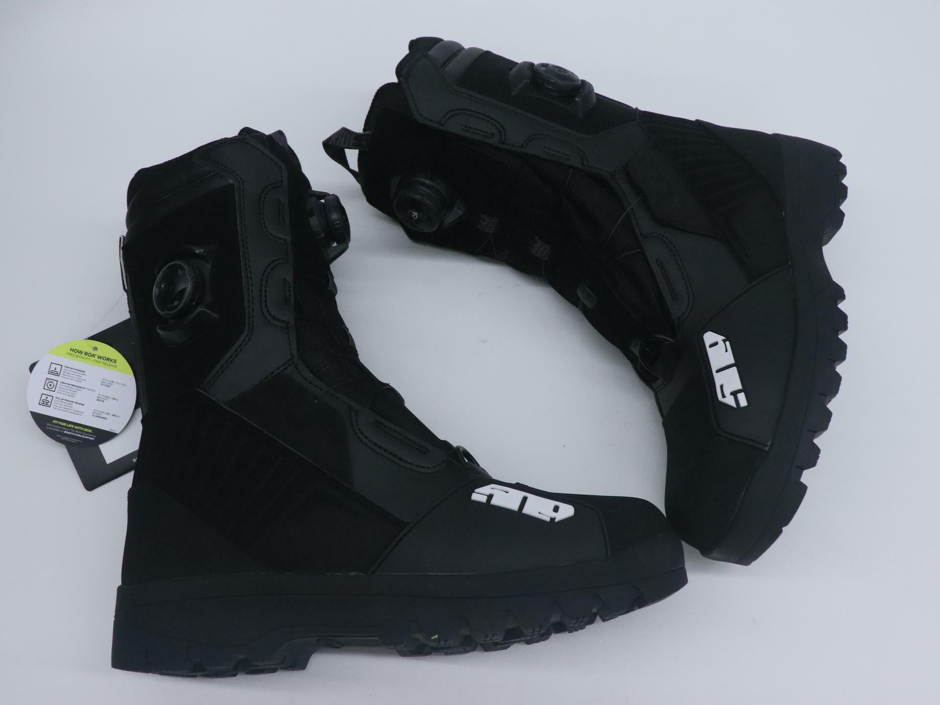 509 Raid Boot Double Boa Snow Black Ops MENS sz11 - F06000101-011-051 - Open Box