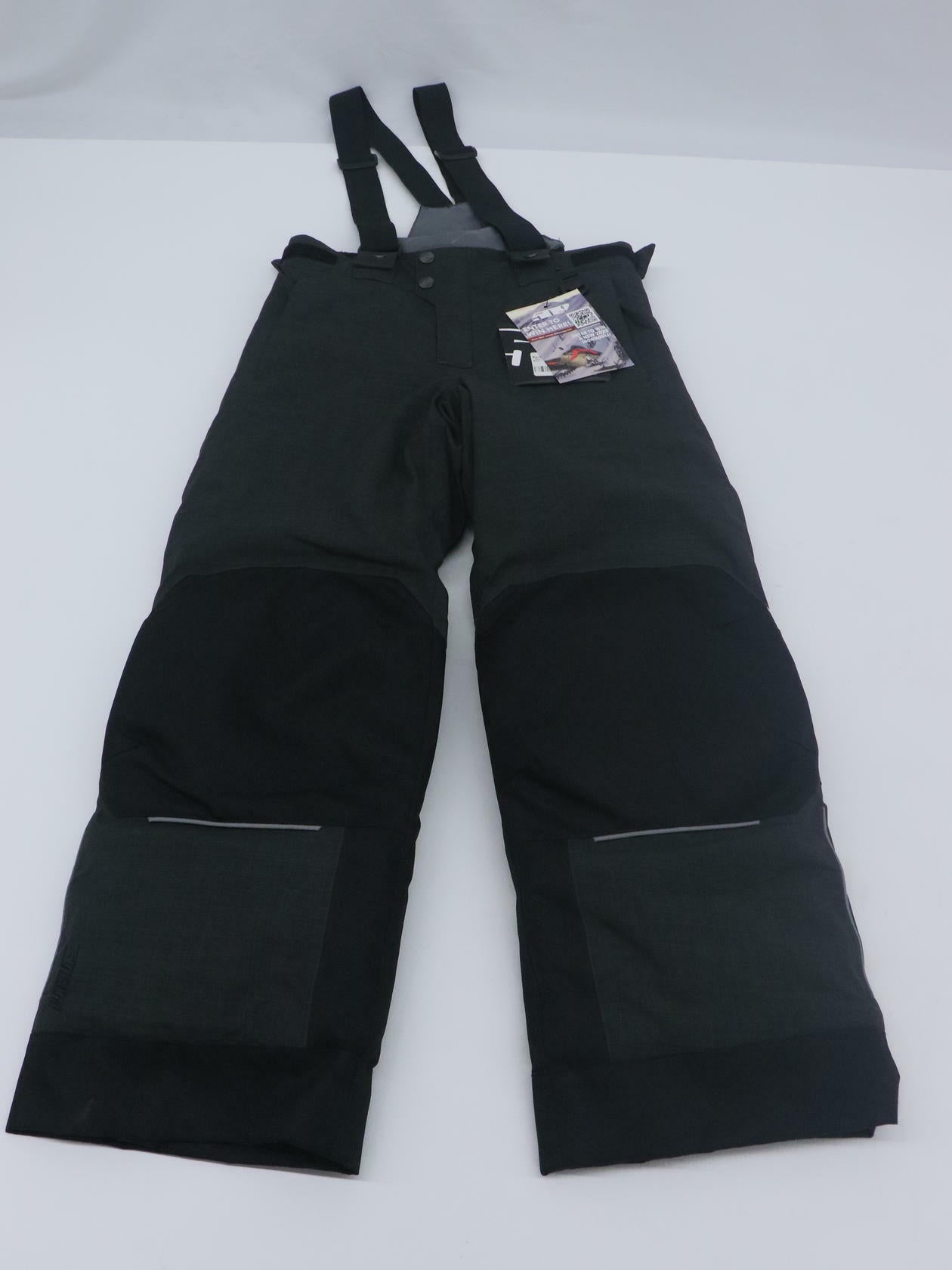 509 Rocco Insulated Snow Bib Pants Youth 8 Black F03002900-008-001 - Open Box
