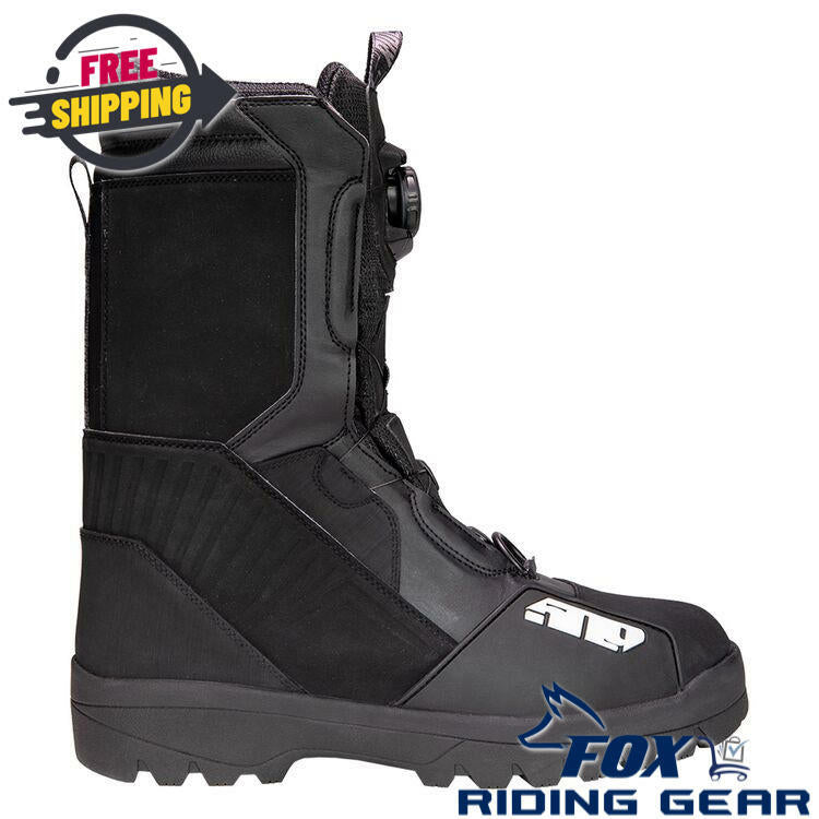 509 Raid Boot Single Boa Snow Black Ops MENS sz10 - F06000900-010-051 - Open Box