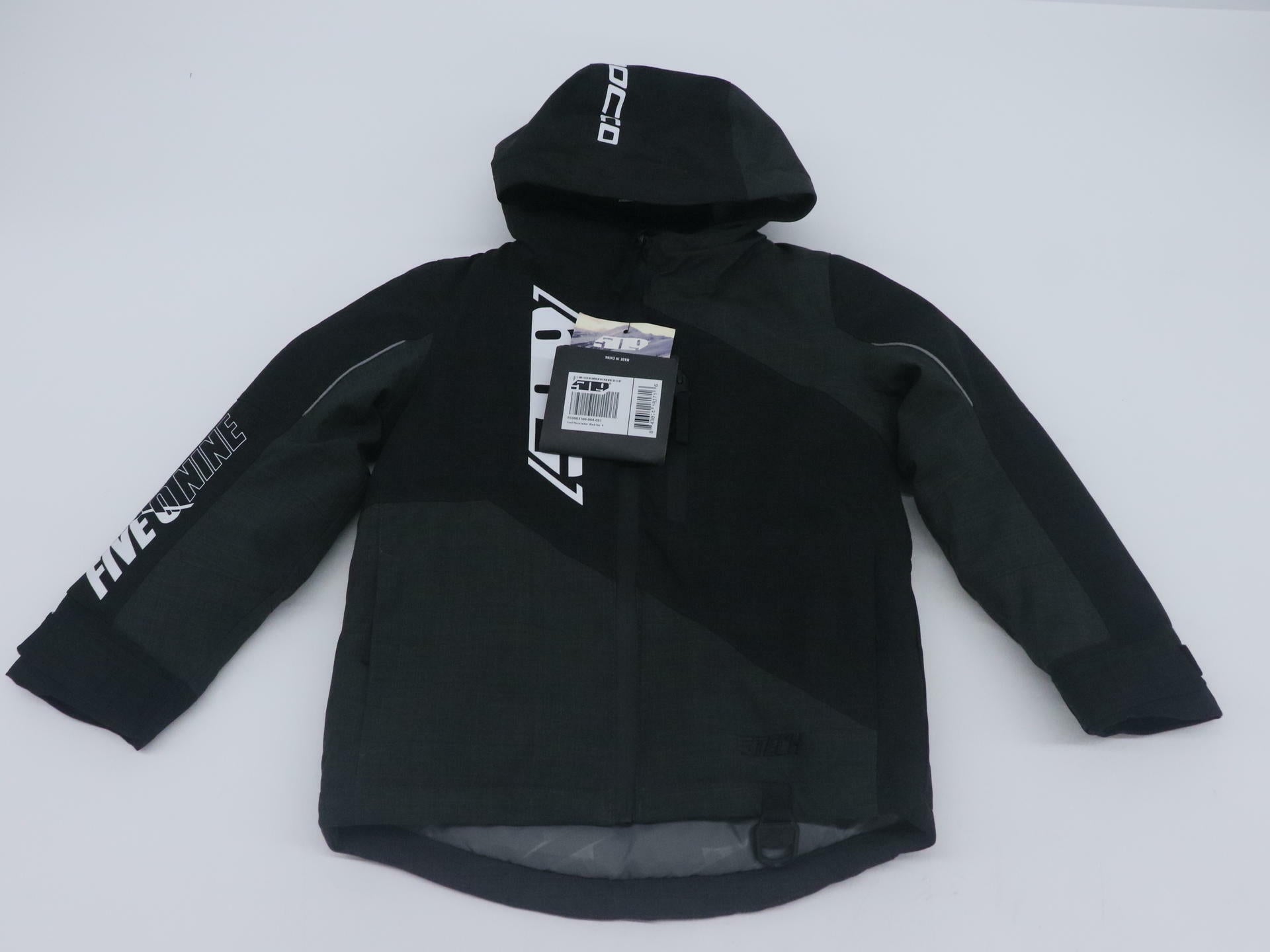 509 Rocco Youth Insulated Snow Jacket Black Size 4 F03003100-004-051 - Open Box