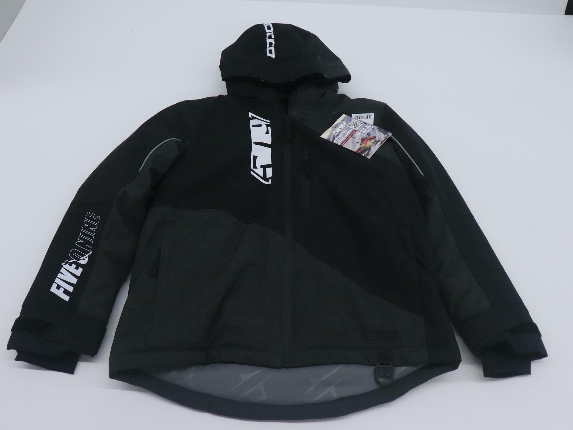 509 Rocco Youth Insulated Jacket Coat Black Size 12 F03003100-012-051 - Open Box