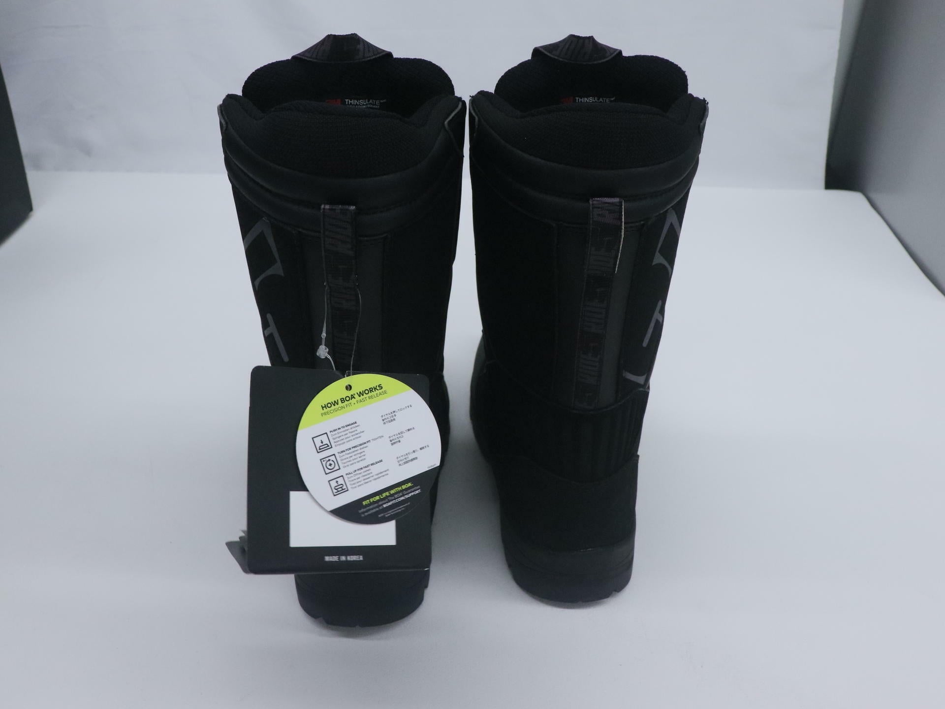 509 Raid Boot Single Boa Snow Black Ops MENS sz10 - F06000900-010-051 - Open Box