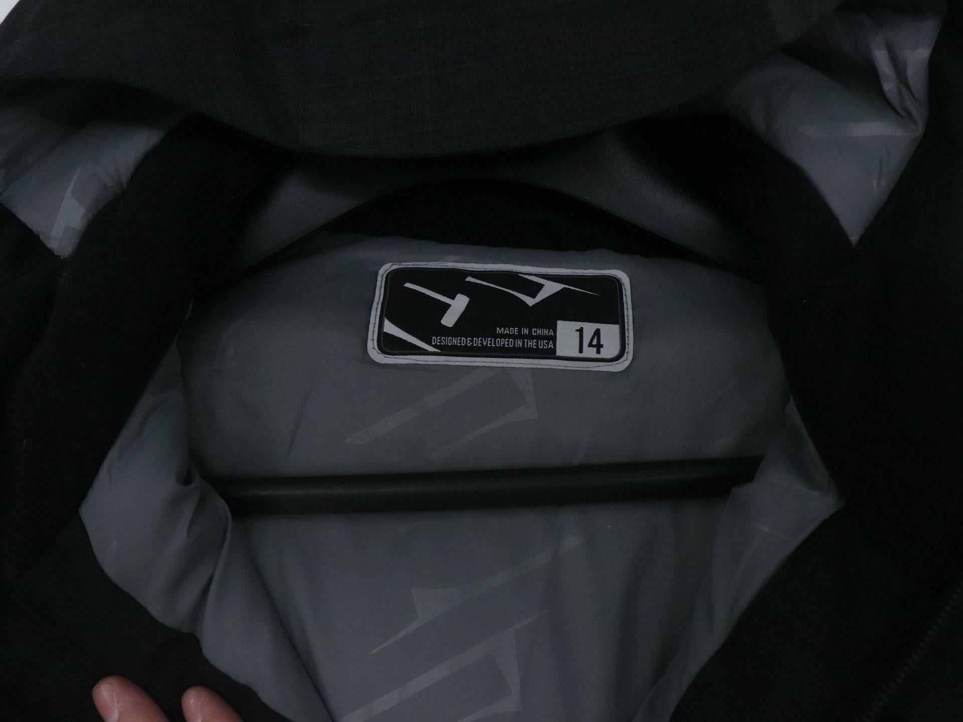 OPEN BOX - 509 Rocco Jacket Insulated Coat BLACK- YOUTH sz14 - F03003100-014-051