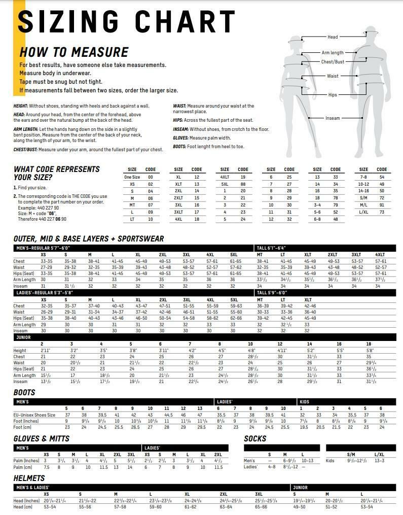 OPEN BOX - Ski-Doo Bib Voyager Highpants BLACK - WOMENS 2XL - 4416811490