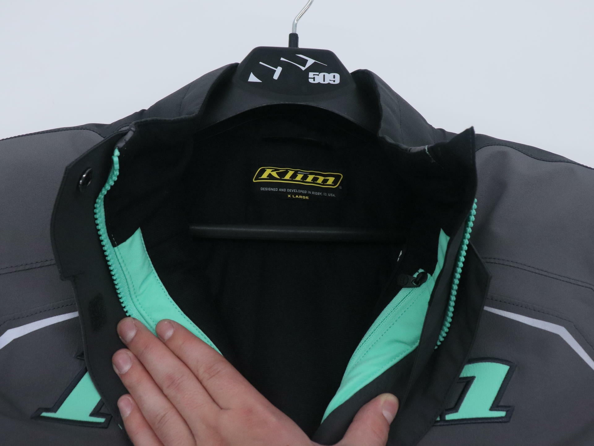 OPEN BOX - Klim Jacket Spark Asphalt Winter MINT - MENS XL - 3128-000-150-621