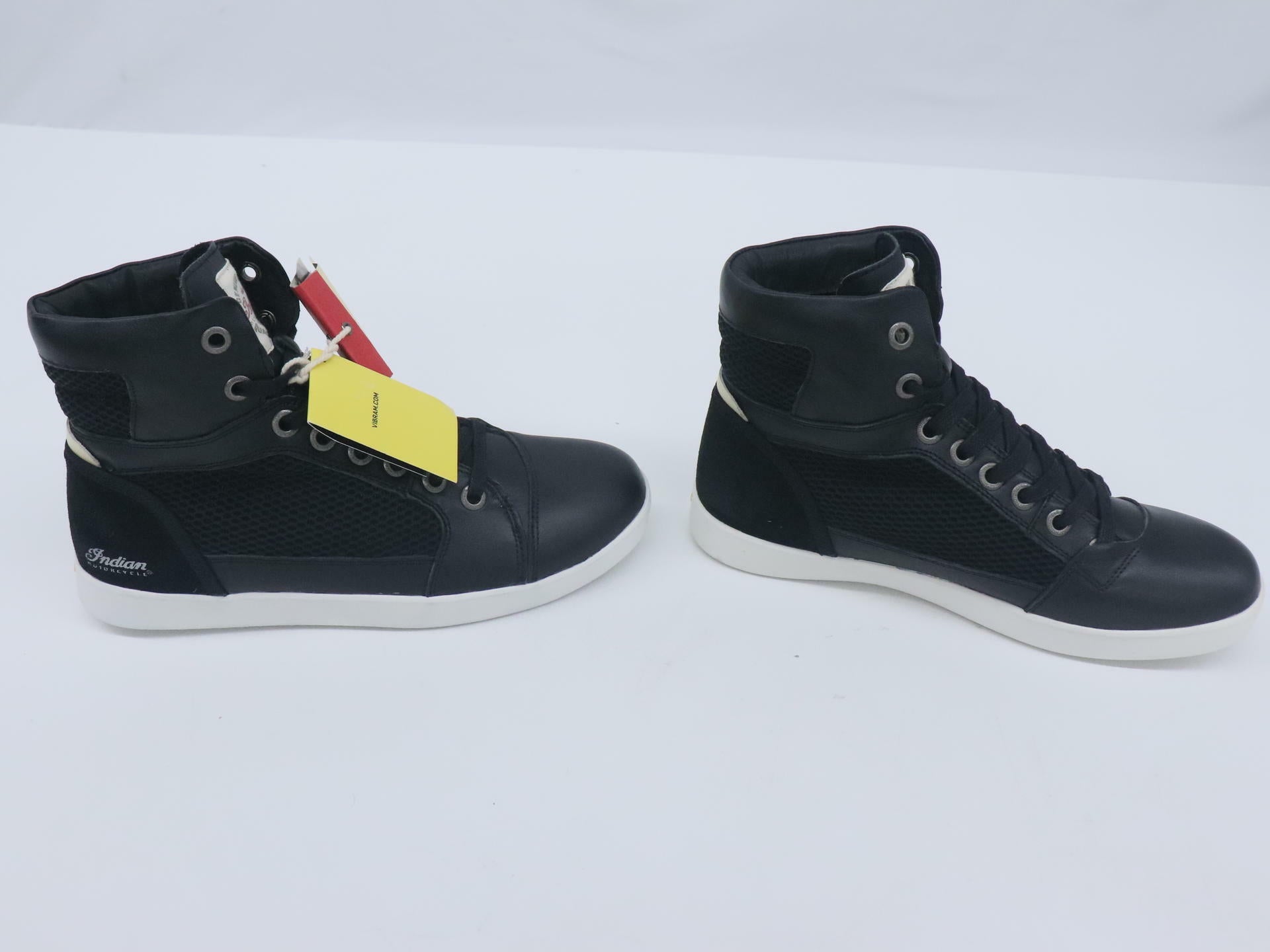 Indian Motorcycle Men's Mesh Sneakers Black Size 8 286868508 - Open Box
