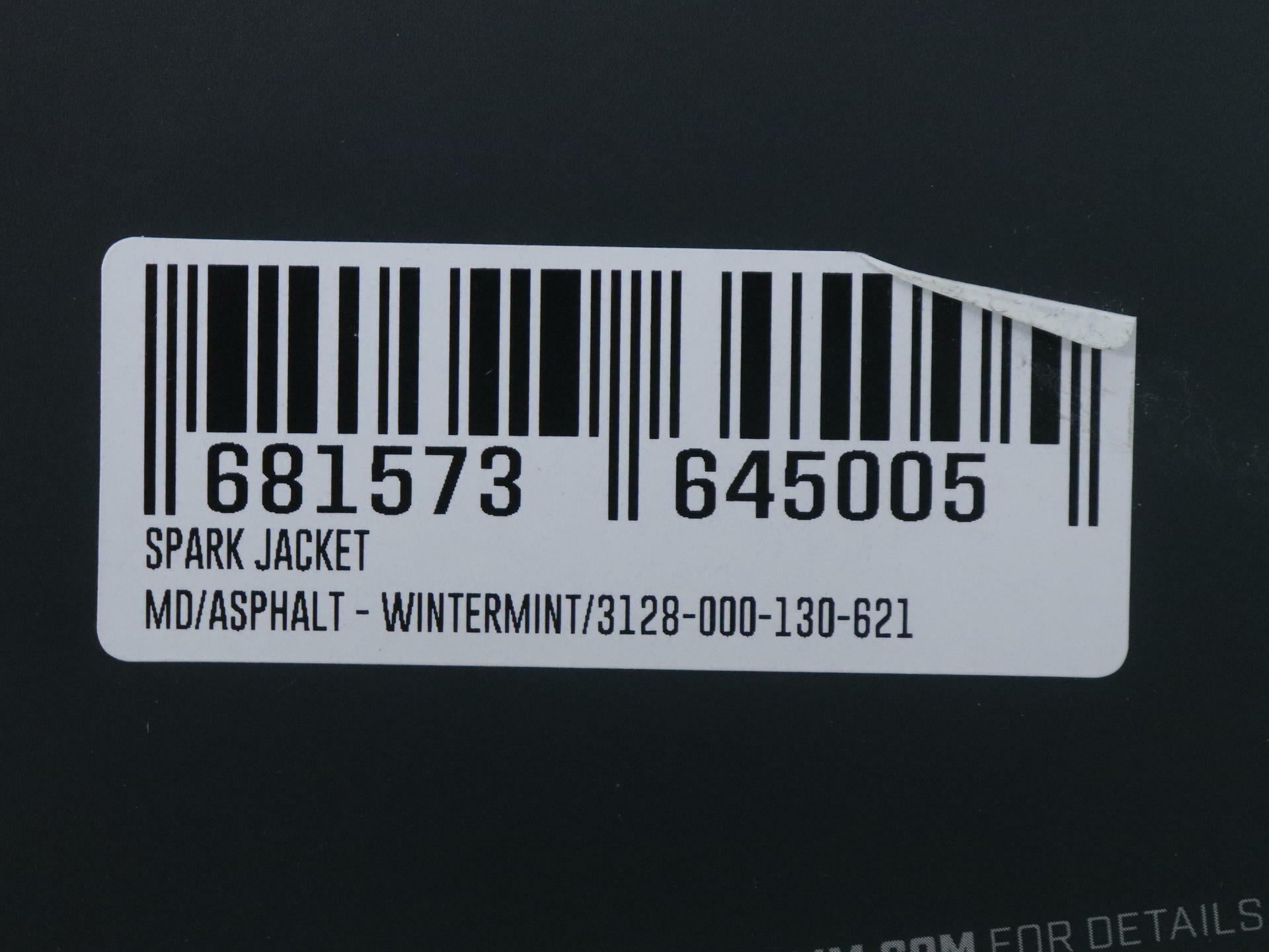 OPEN BOX - Klim Jacket Spark Asphalt Winter MINT - MENS MD - 3128-000-130-621