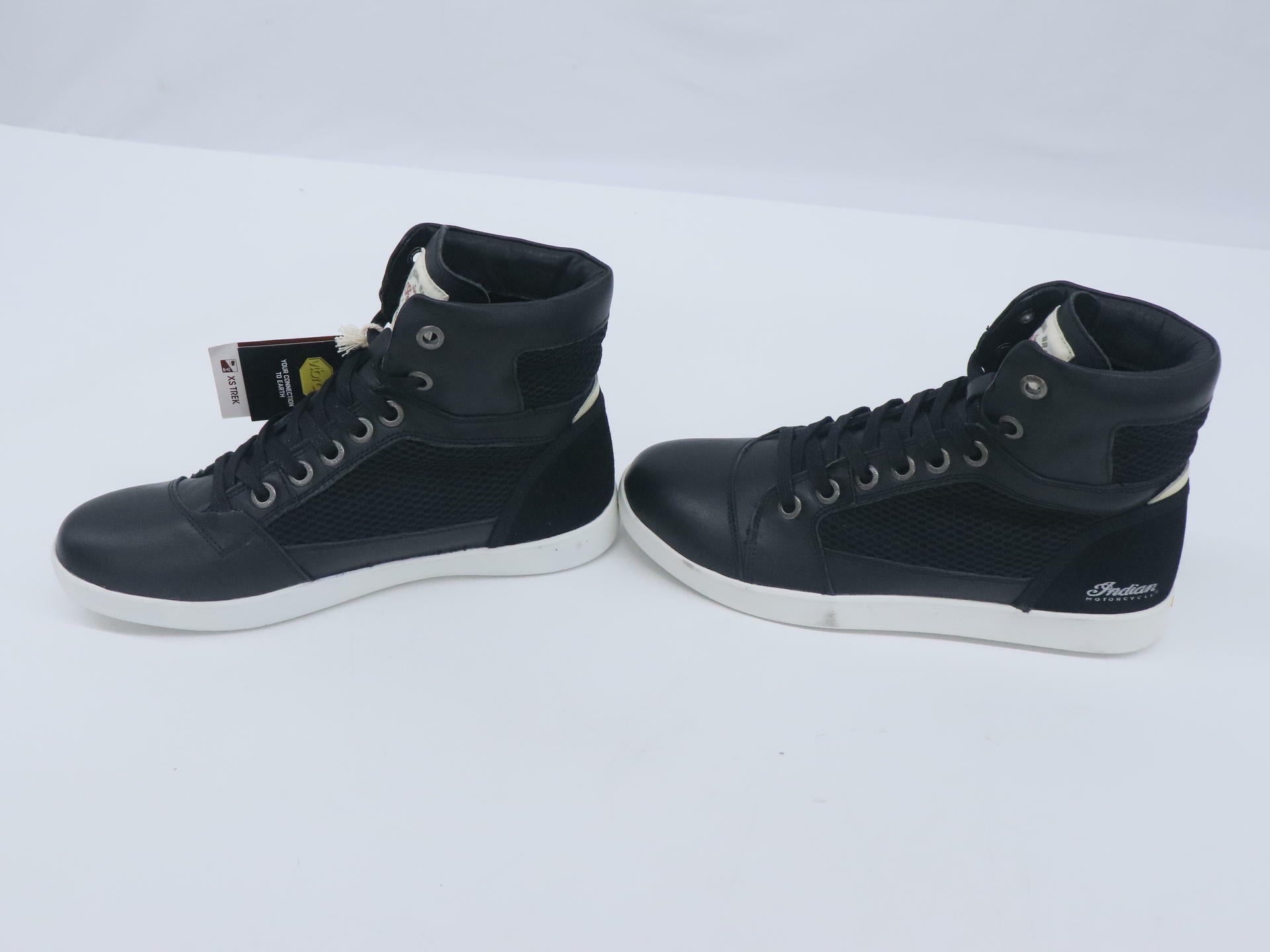 Indian Motorcycle Men's Mesh Sneakers Black Size 8 286868508 - Open Box