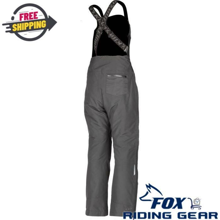 OPEN BOX - Klim Allure Bib Asphalt GRAY Winter - WOMENS LARGE - 3376-008-140-608