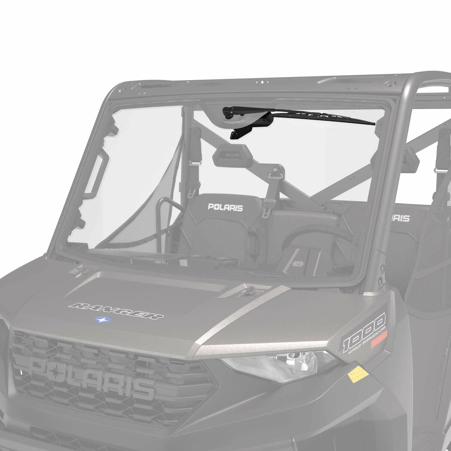 Polaris Washer Kit and Windshield Wipers for RANGER 1000, CREW 1000, XP 1000, CREW XP 1000, XP Kinetic, Diesel, Pro XD Models and More, PULSE-Ready, Includes Hardware and Wiring, for UTV - 2883974