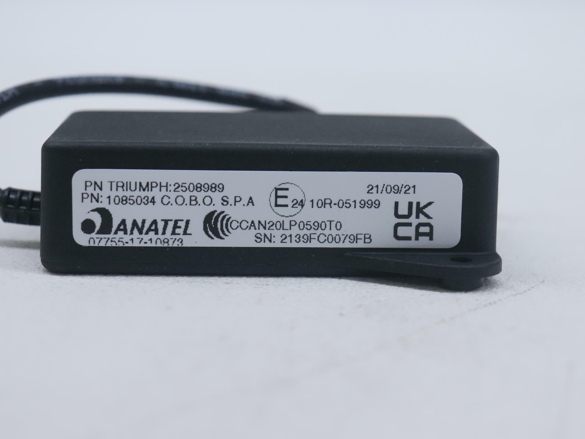 OEM Triumph Connectivity Module Bluetooth Box - Scrambler - A9820200 - Open Box
