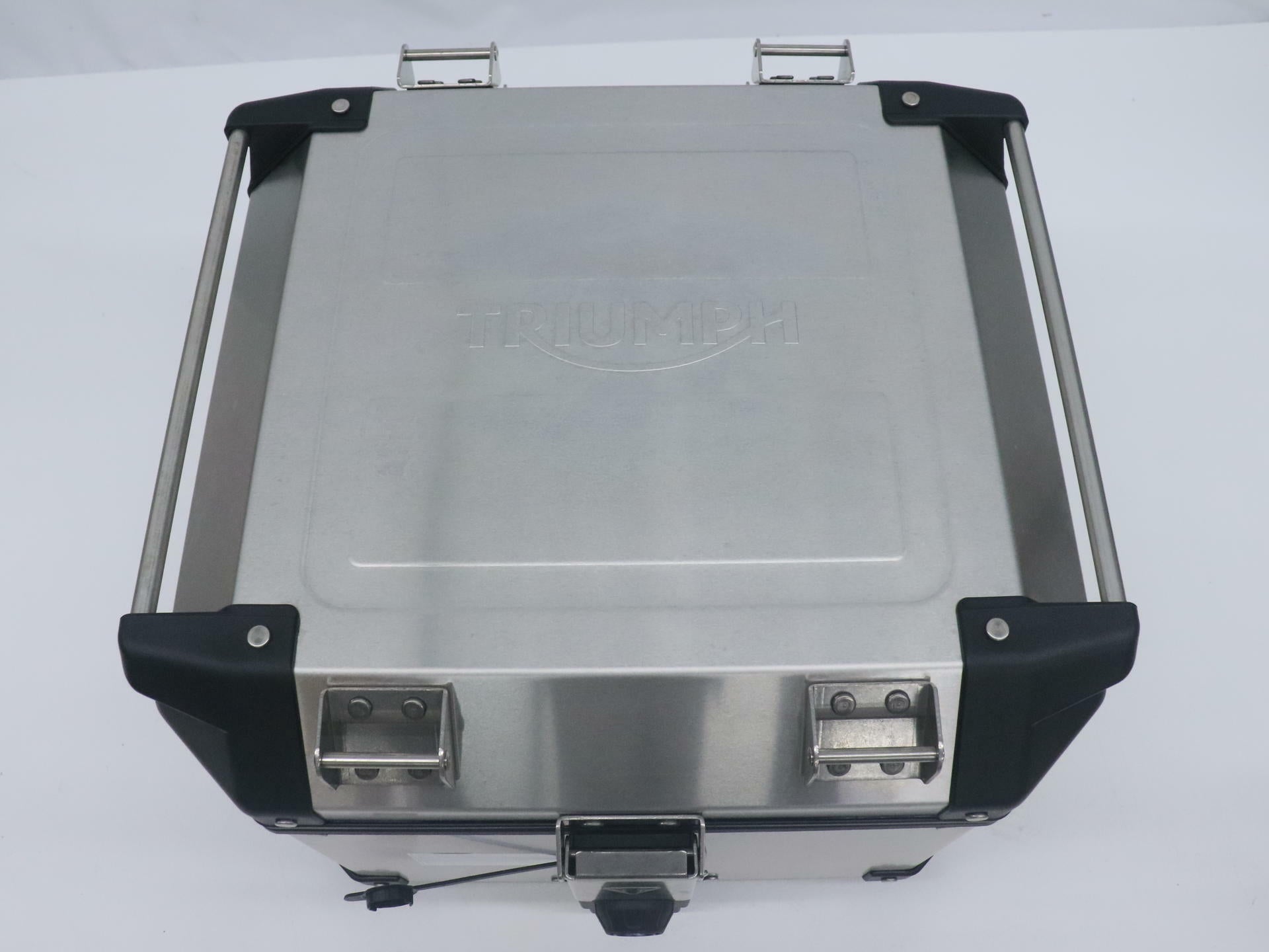 OPEN BOX - OEM Triumph Aluminum Top Box Storage - Tiger Explorer - A9500862