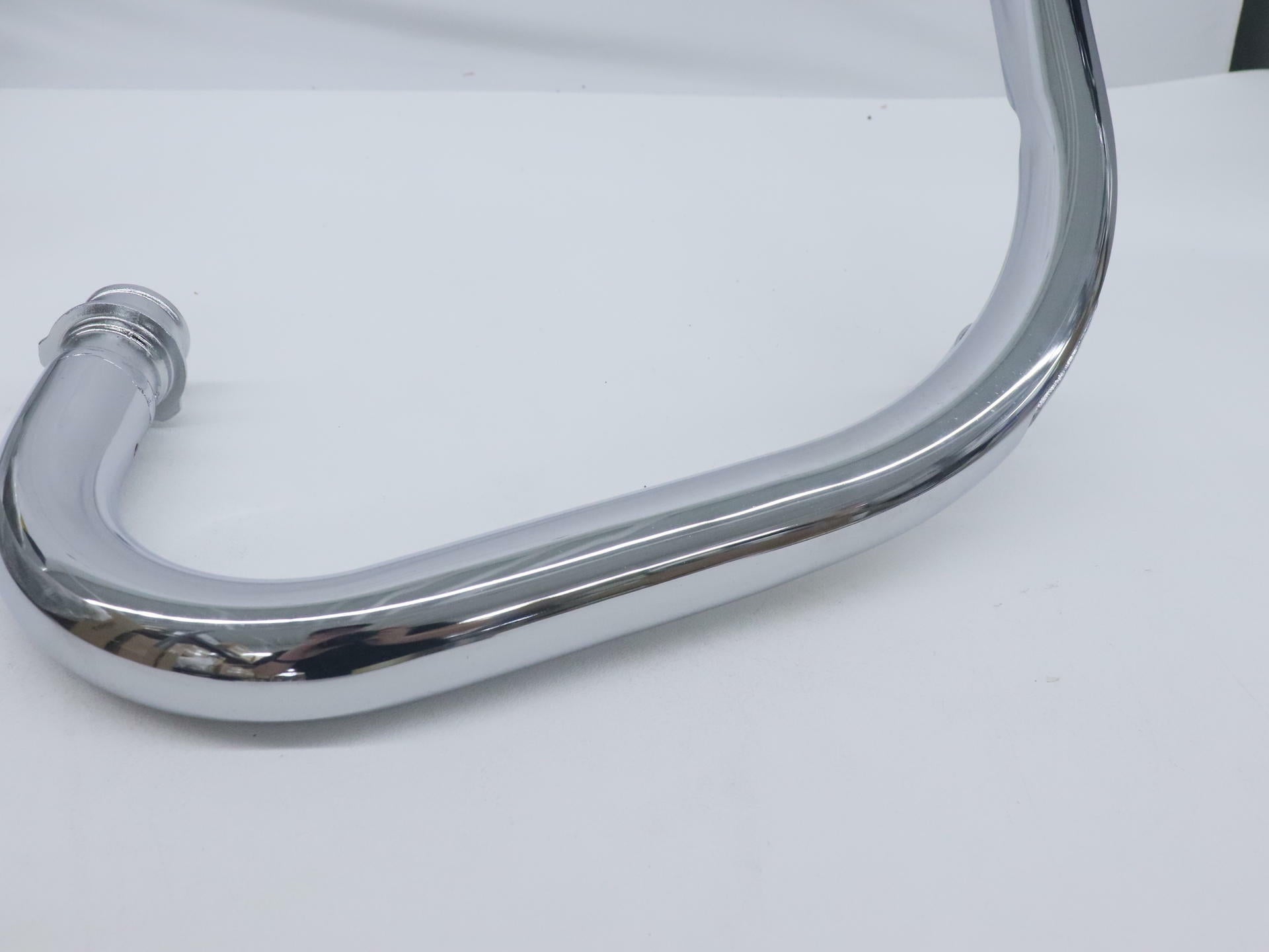 OPEN BOX - OEM Triumph LEFT Exhaust Header Pipe CHROME - T2206502