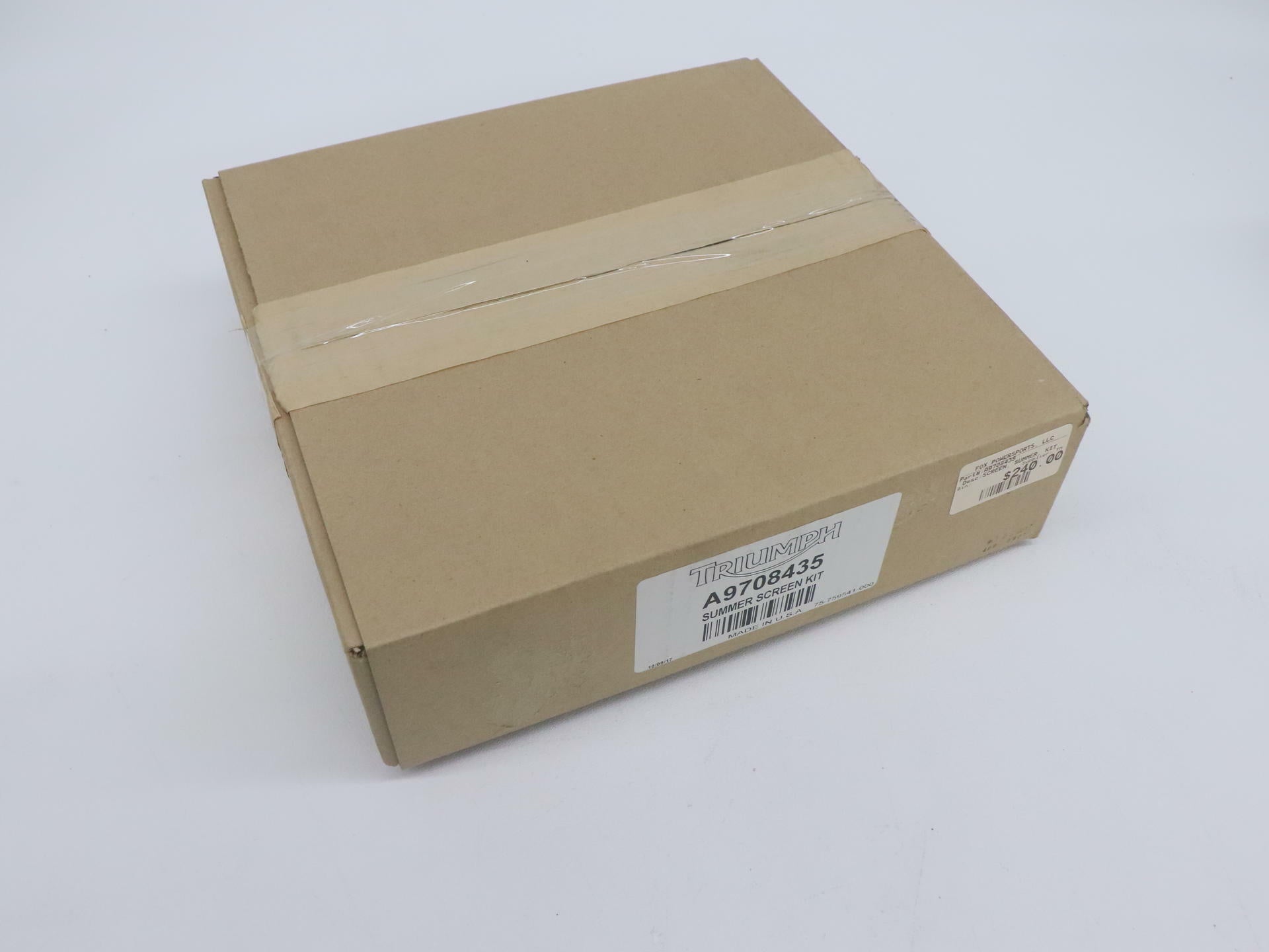 OPEN BOX - OEM Triumph Summer Screen Windshield - 2020 Tiger 1200 XRT - A9708435