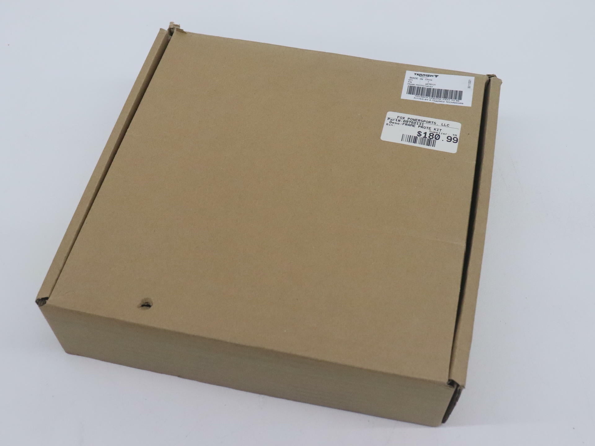 OPEN BOX - OEM Triumph Frame Slider Protection Kit - Tiger Sport 660 - A9780131