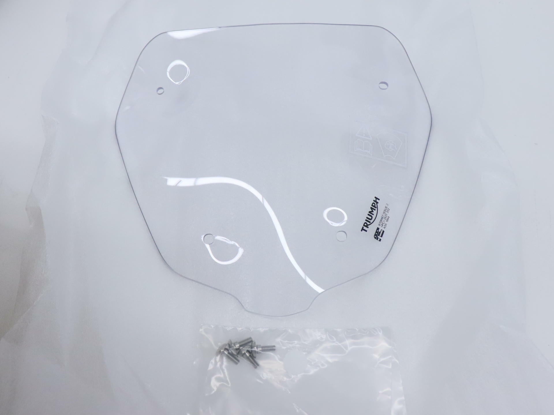 OPEN BOX - OEM Triumph Summer Screen Windshield - 2020 Tiger 1200 XRT - A9708435