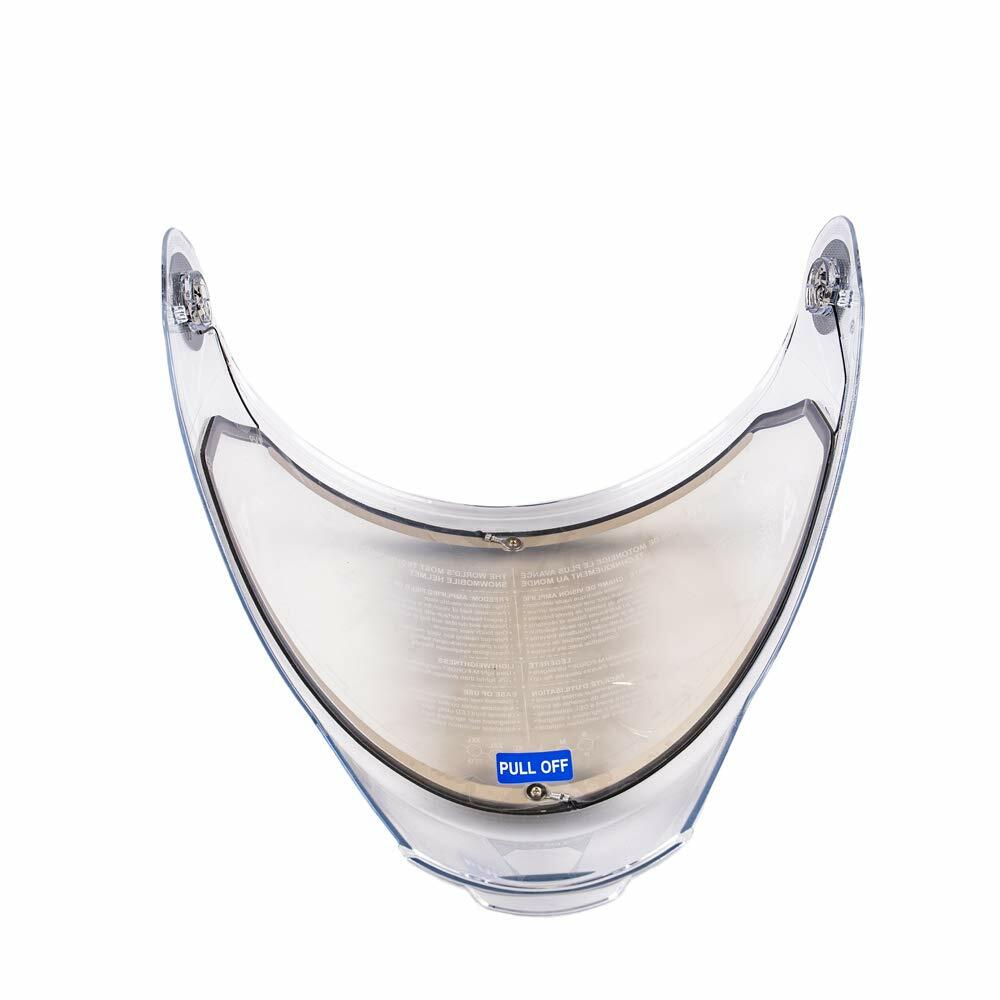 Can-Am 9290020000 Ski-Doo Oxygen Helmet Electric Visor Clear - One Size