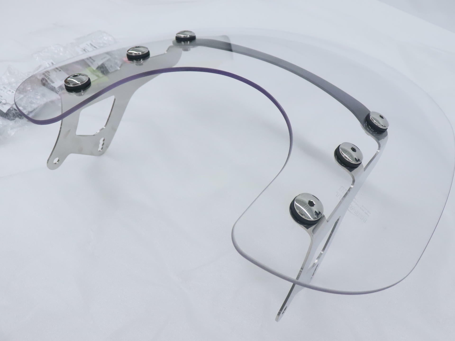 OPEN BOX - OEM Triumph Longhaul Windscreen Kit CLEAR Roadster - A9700379