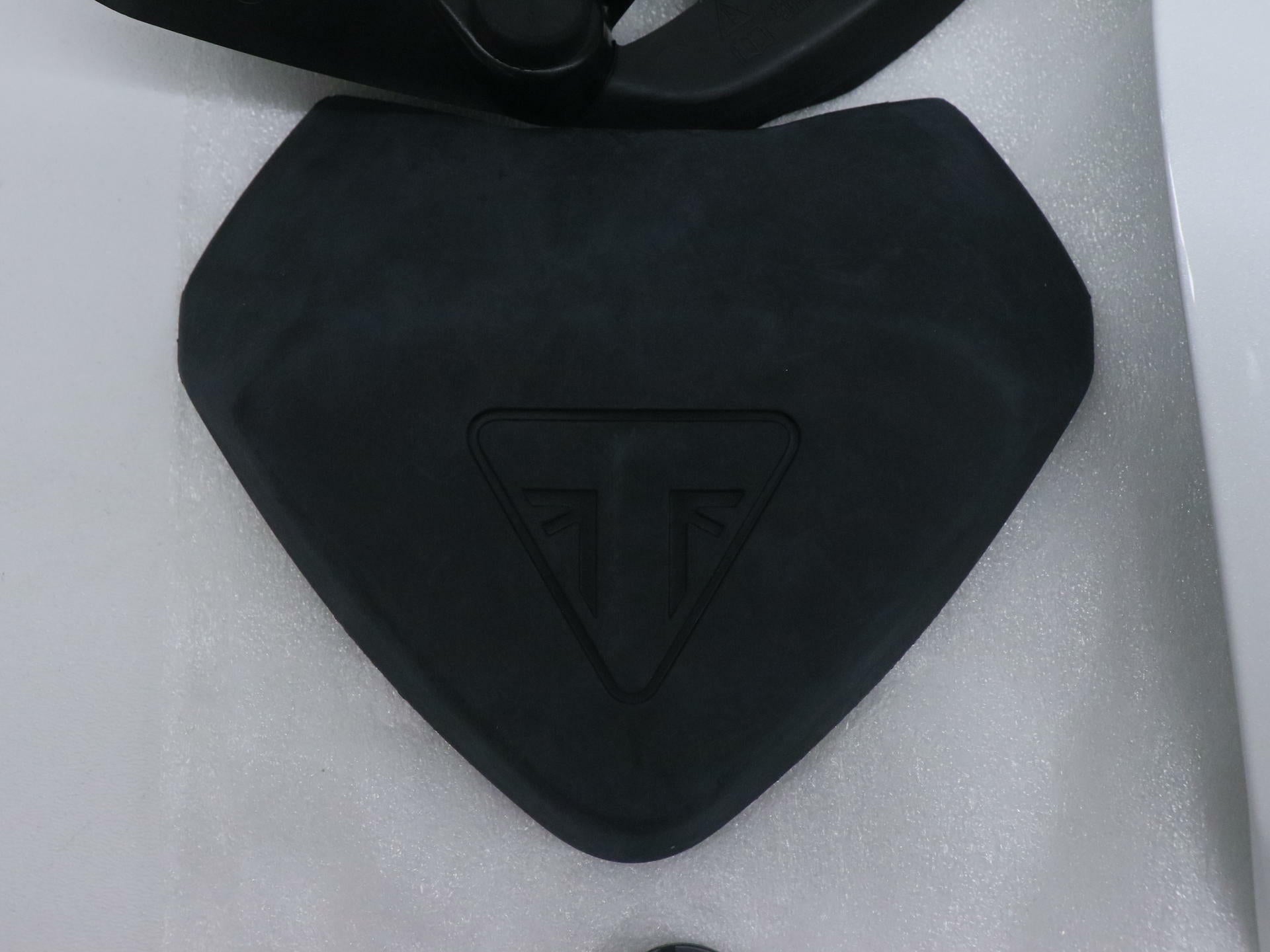 OPEN BOX - OEM Triumph Rear Seat Cowl Crystal WHITE- Street Triple - A9708386-NW