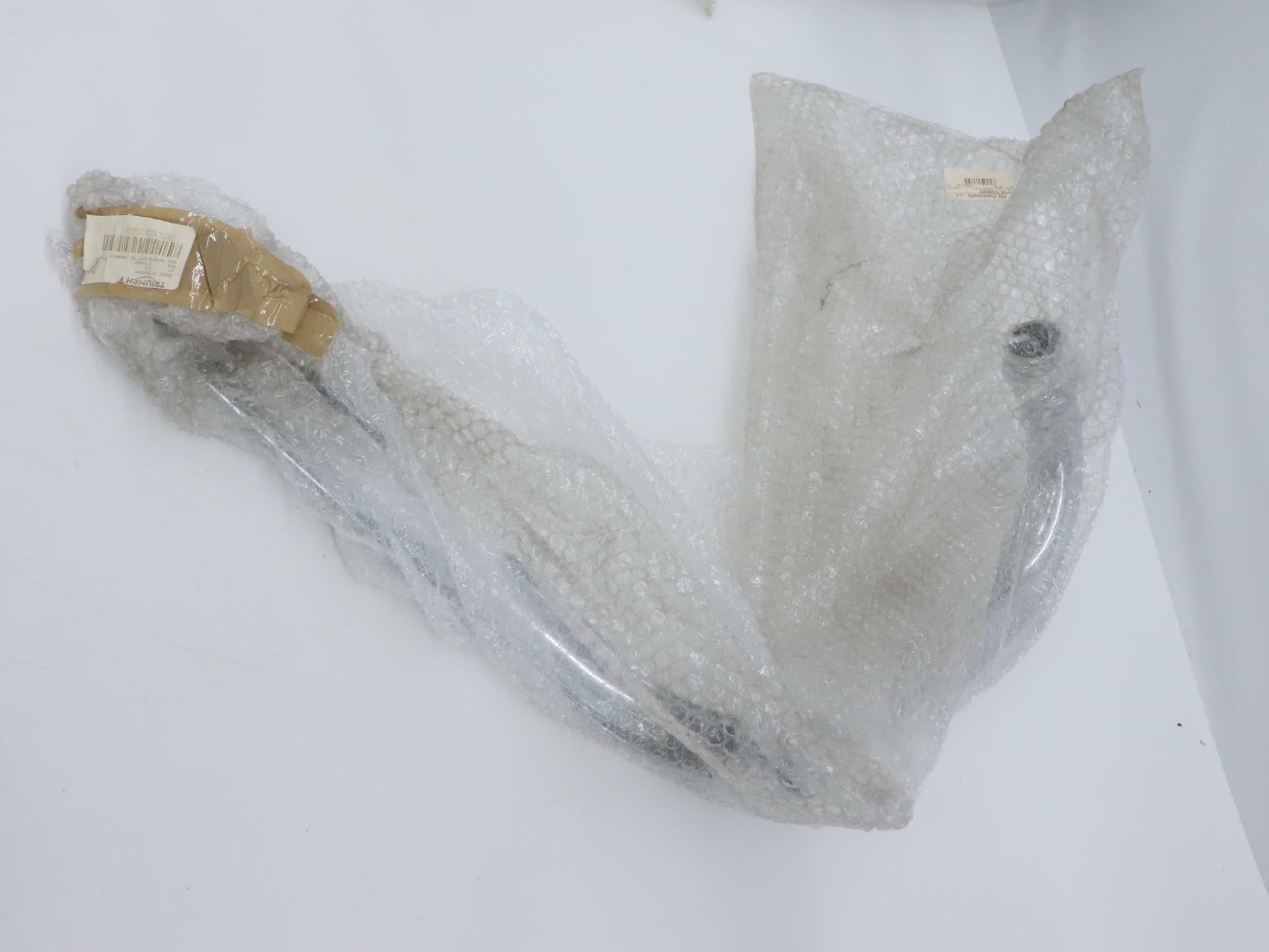 OPEN BOX - OEM Triumph LEFT Exhaust Header Pipe CHROME - T2206502