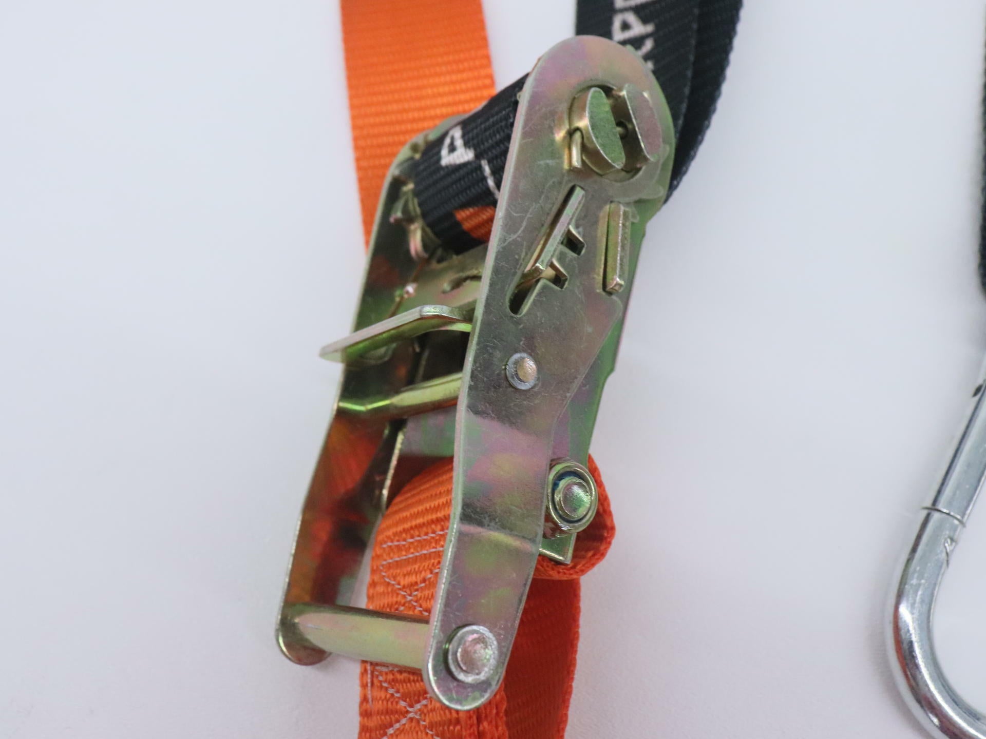 OEM KTM Soft Tie Down Ratchet Strap Set with Ratchet - U6910048 - Open Box