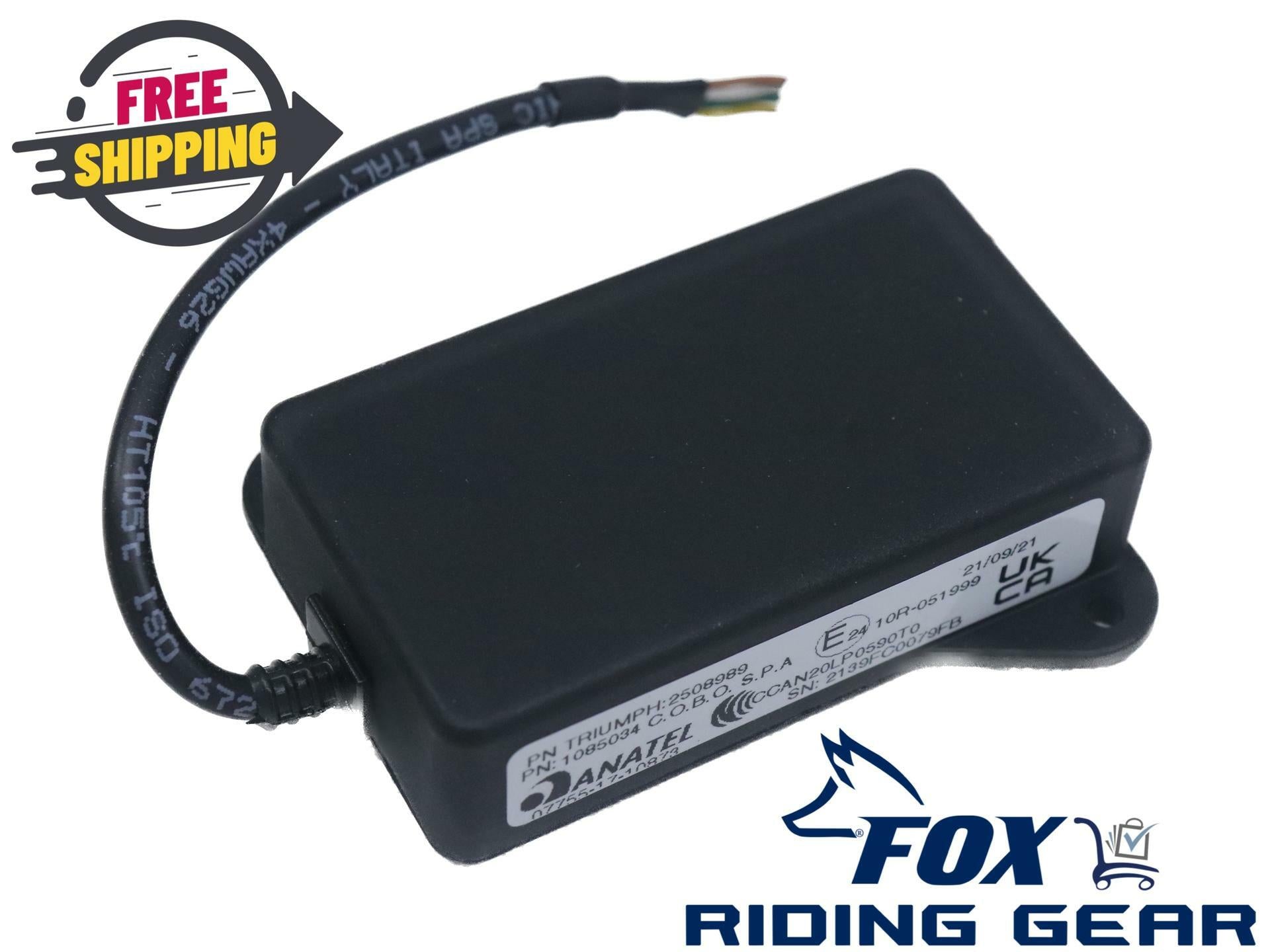 OEM Triumph Connectivity Module Bluetooth Box - Scrambler - A9820200 - Open Box