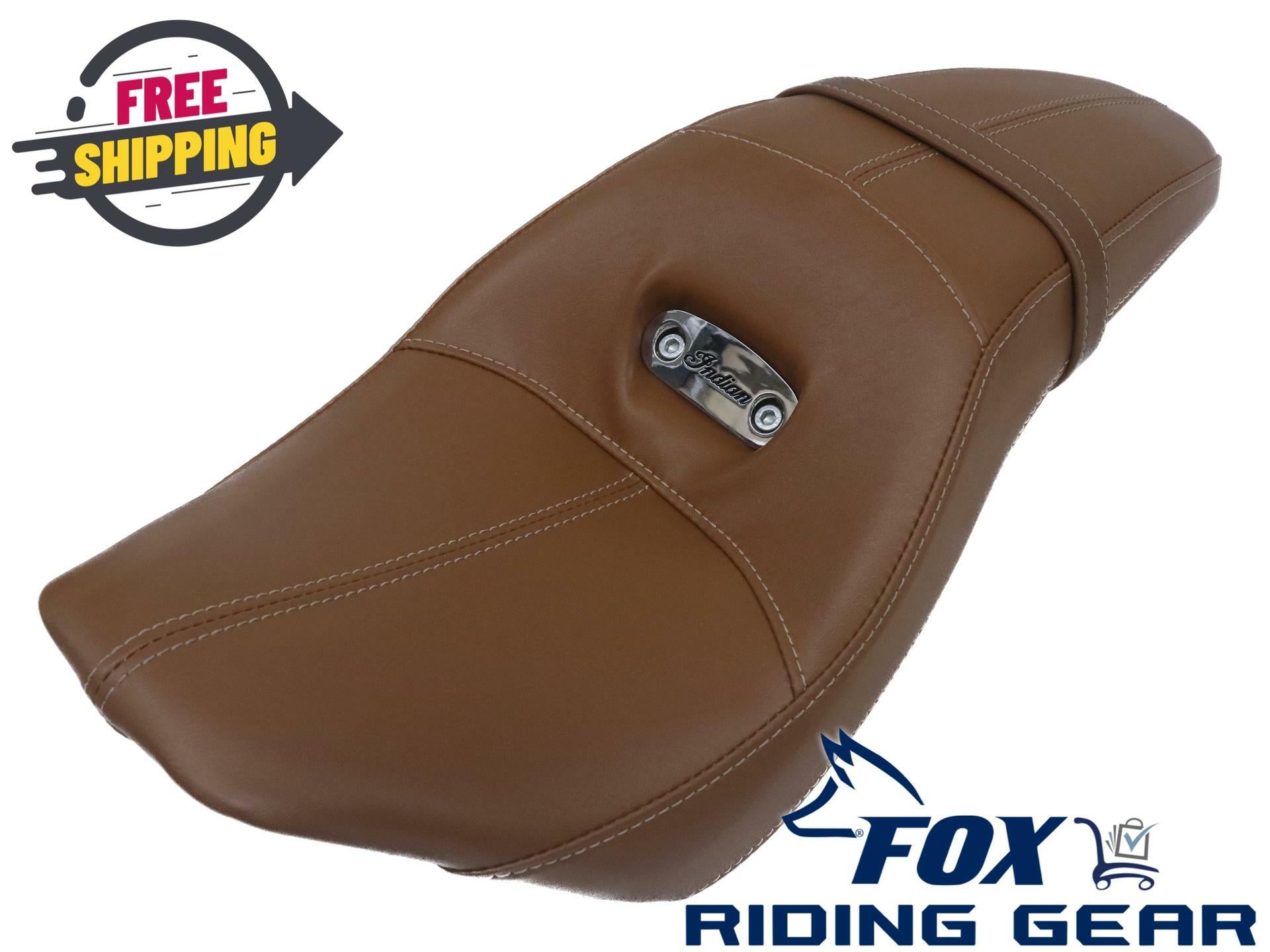 OPEN BOX - OEM Indian Sport Seat All-Weather TAN - 15-21 Scout - 2884225-VTA