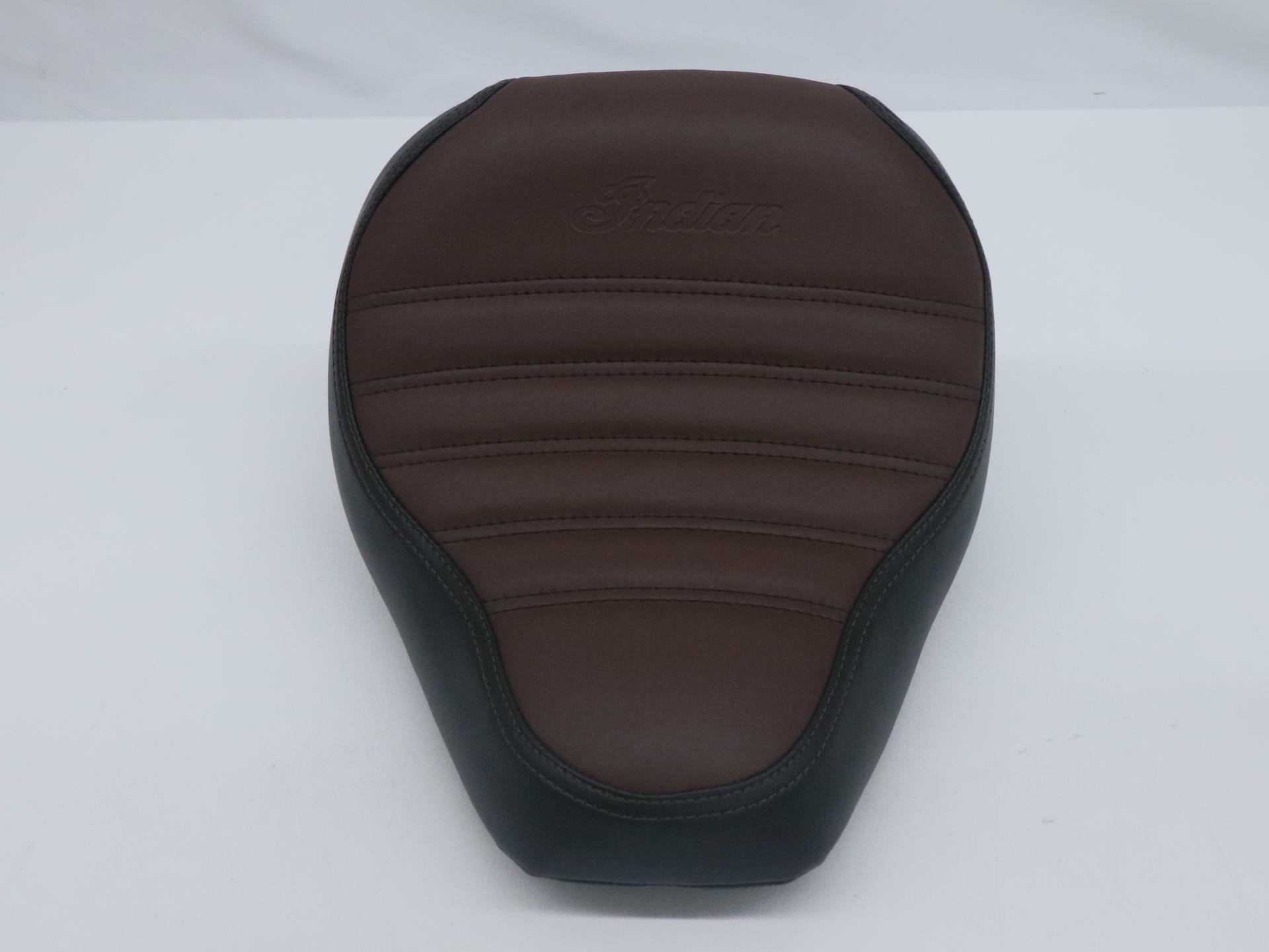 OPEN BOX - OEM Indian Comfort+ Solo Seat Leather BROWN - Scout - 2884226-VNA