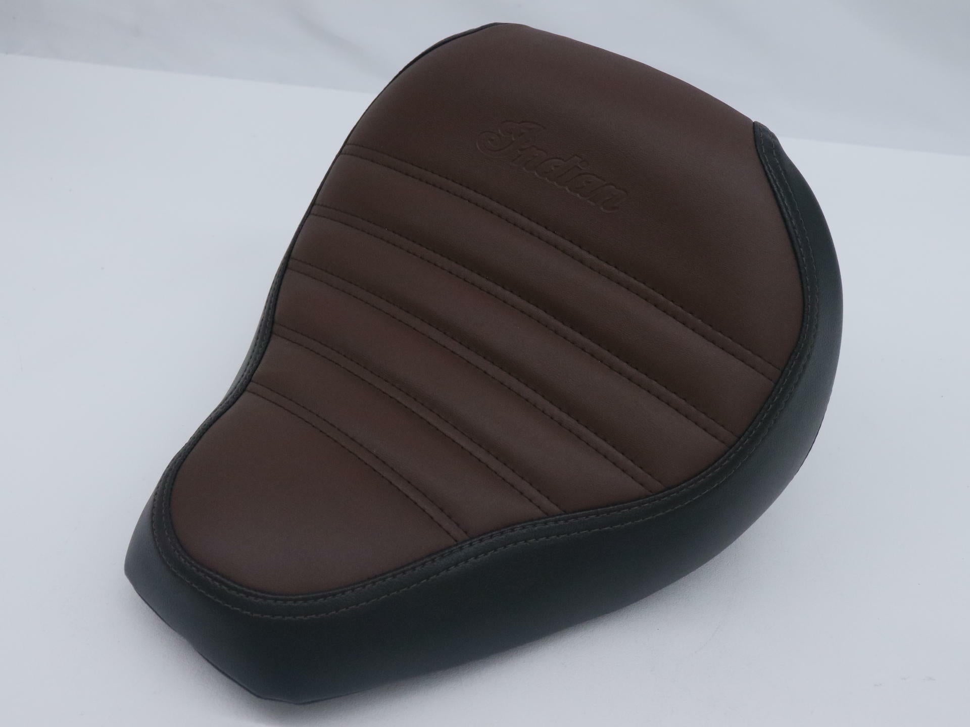 OPEN BOX - OEM Indian Comfort+ Solo Seat Leather BROWN - Scout - 2884226-VNA