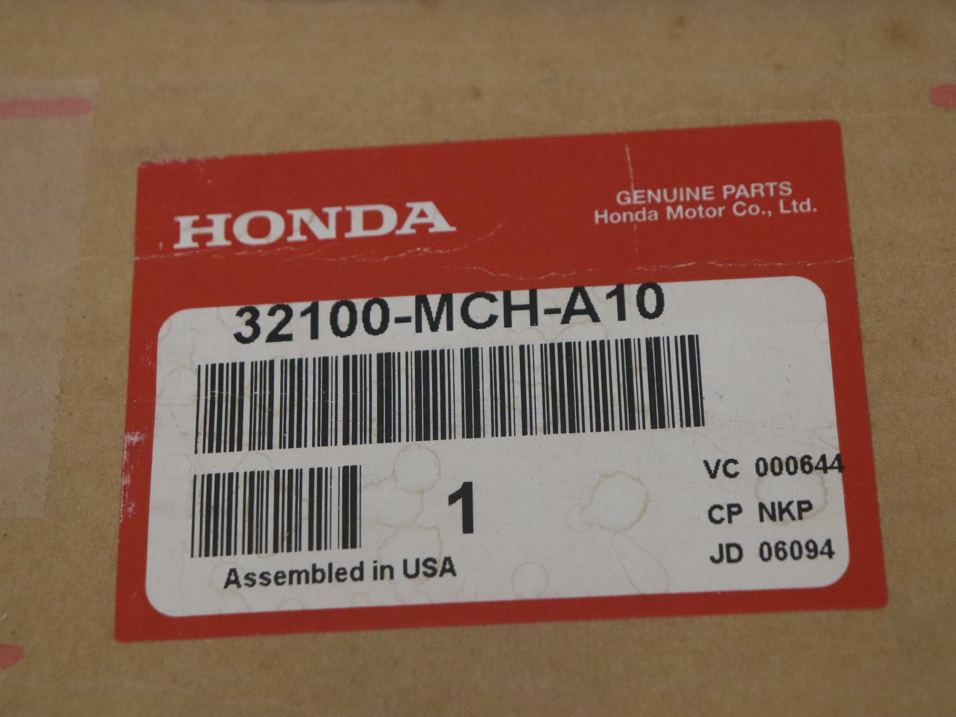 OPEN BOX - OEM Honda Main Wire Harness Loom - 2006 VTX1800C - 32100-MCH-A10