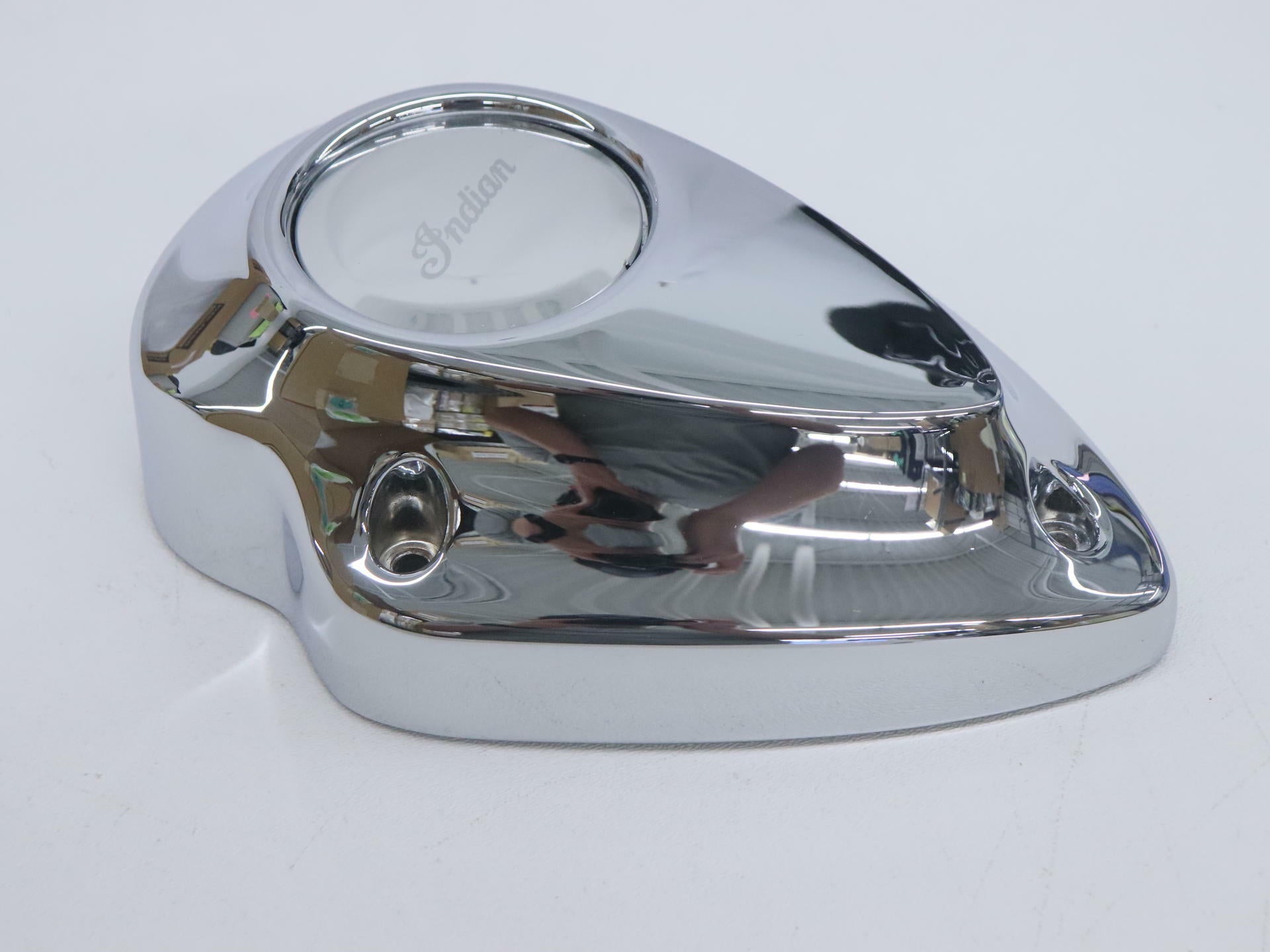 OPEN BOX - OEM Indian Horn Coil Cover CHROME - Chief Roadmaster - 5632900-156
