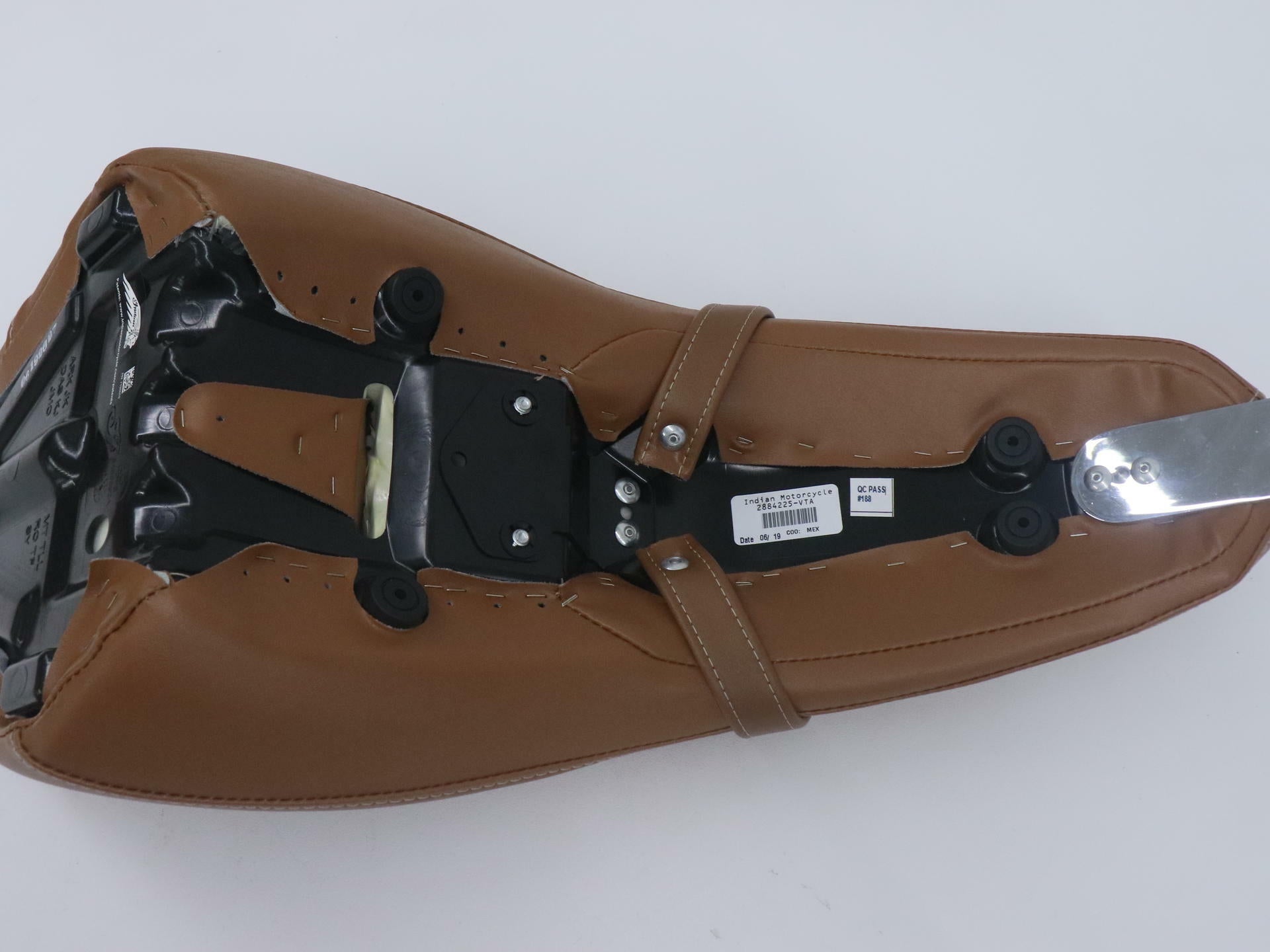 OPEN BOX - OEM Indian Sport Seat All-Weather TAN - 15-21 Scout - 2884225-VTA