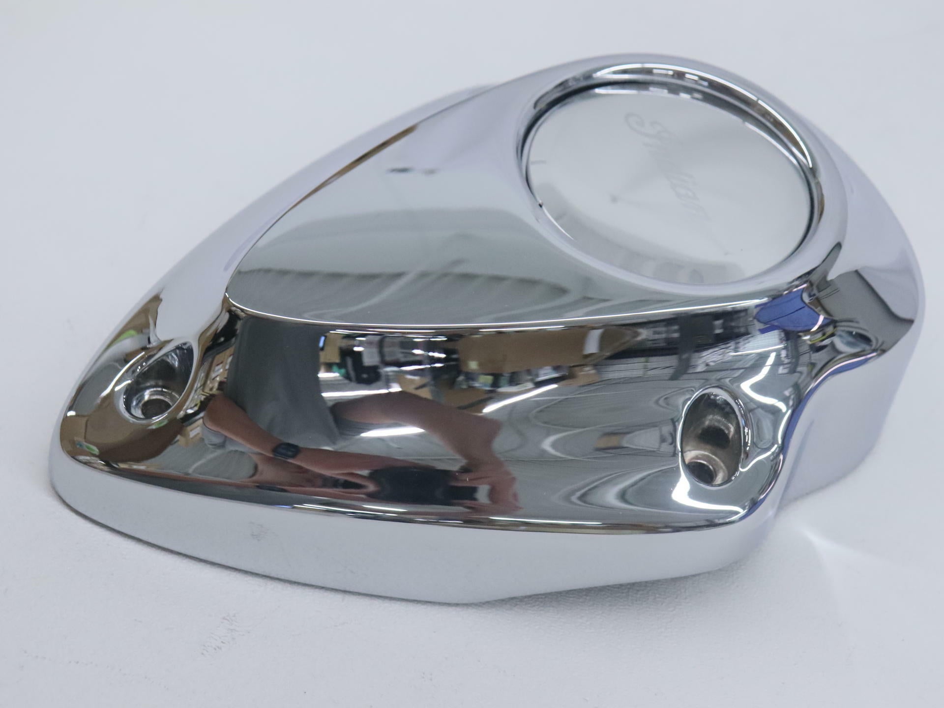 OPEN BOX - OEM Indian Horn Coil Cover CHROME - Chief Roadmaster - 5632900-156