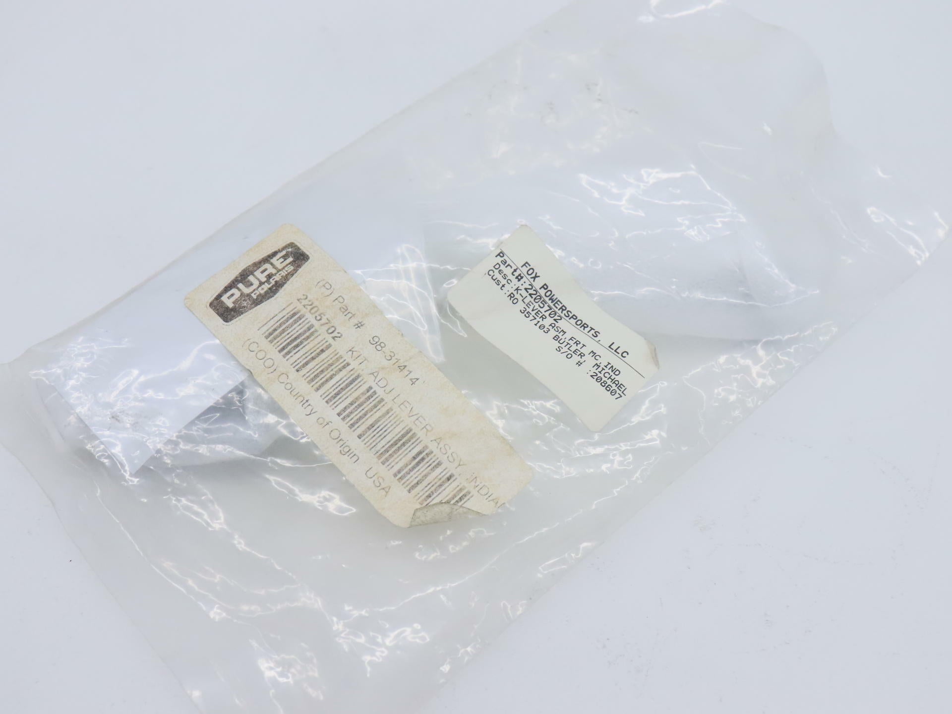 OPEN BOX - OEM Indian Brake Lever CHROME - Chief Springfield - 2205702