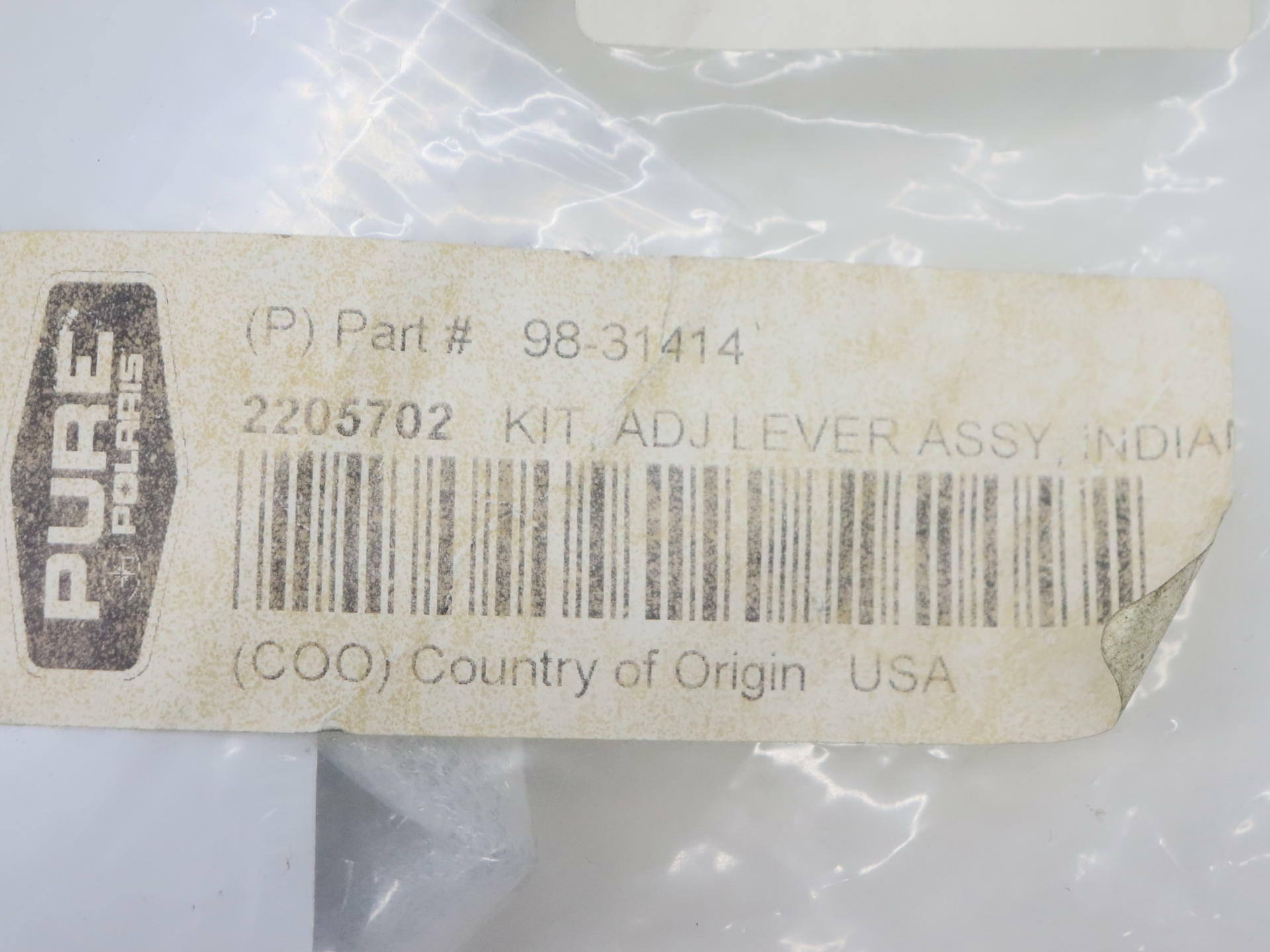 OPEN BOX - OEM Indian Brake Lever CHROME - Chief Springfield - 2205702