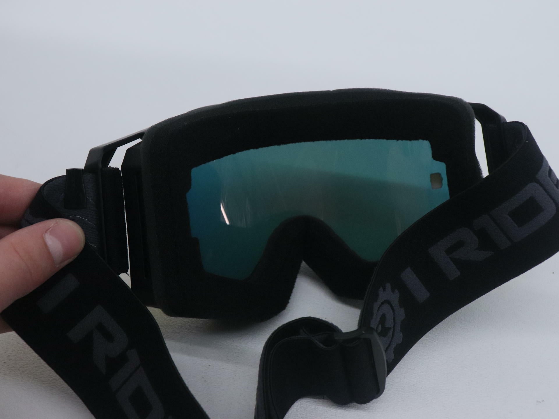 OPEN BOX - I-RIDE Goggle BLACK Frame w/ ORANGE Pop Lens - IR-AIRTIME