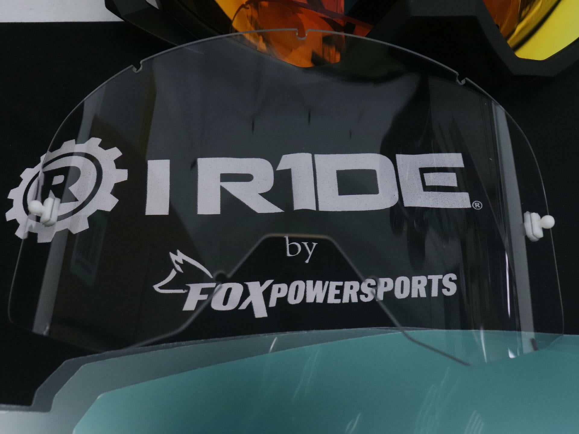 OPEN BOX - I-RIDE Goggle BLACK Frame w/ ORANGE Pop Lens - IR-AIRTIME