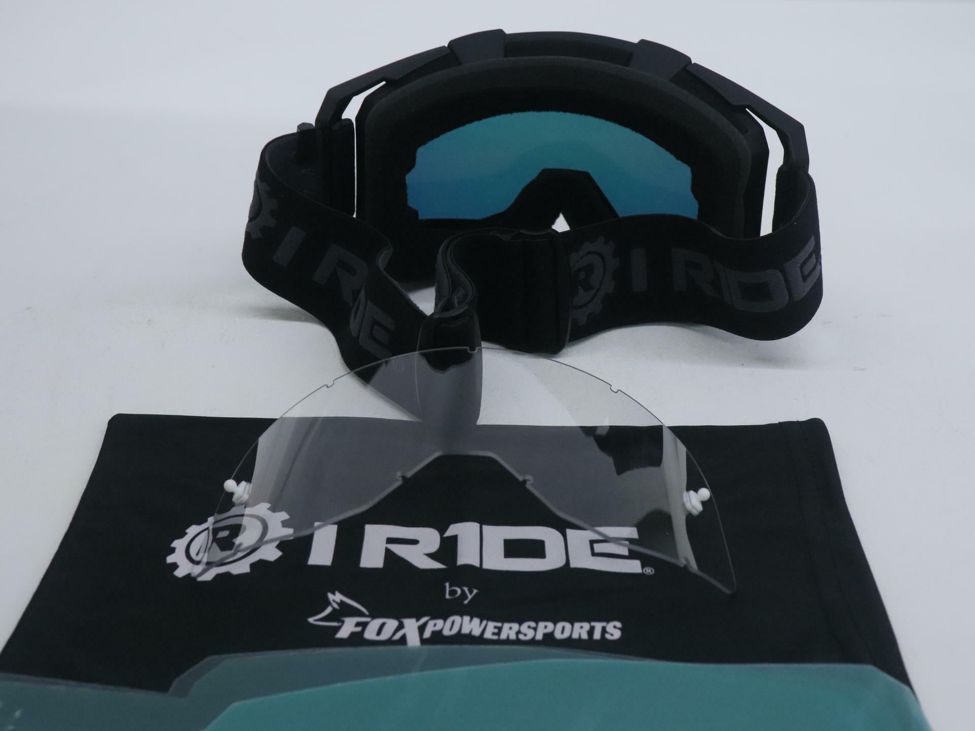 OPEN BOX - I-RIDE Goggle BLACK Frame w/ ORANGE Pop Lens - IR-AIRTIME