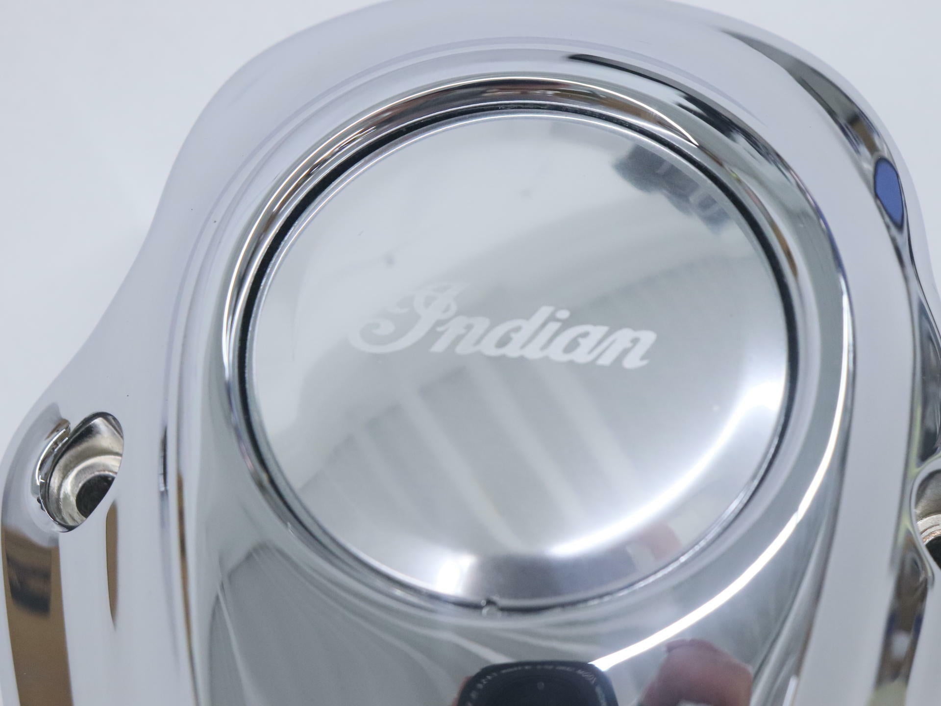 OPEN BOX - OEM Indian Horn Coil Cover CHROME - Chief Roadmaster - 5632900-156