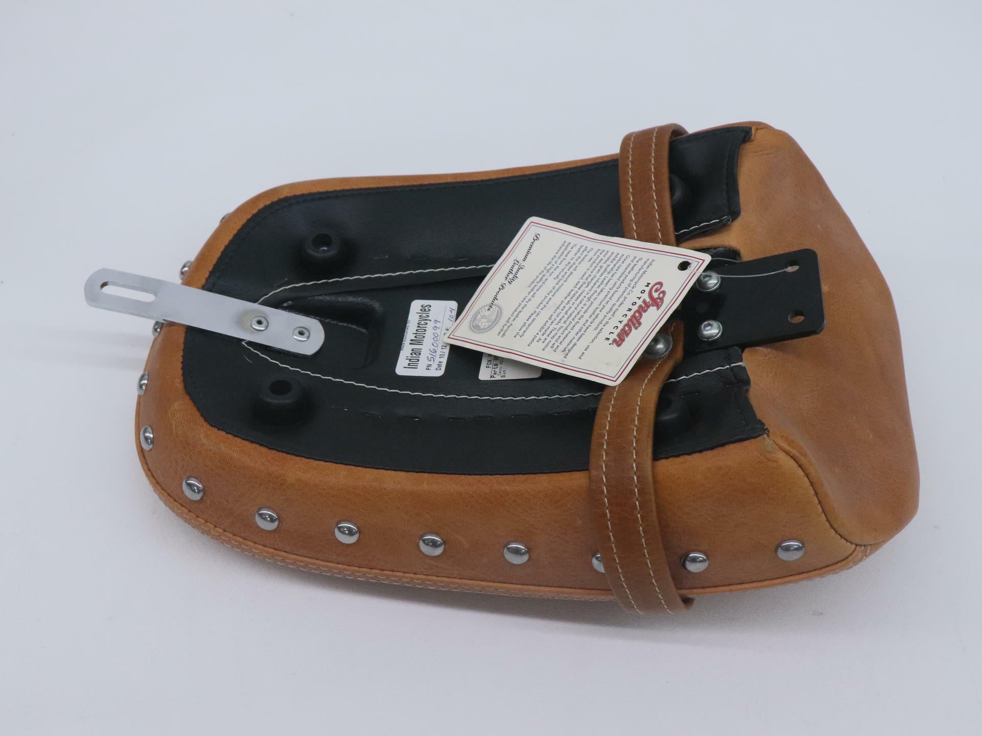 Indian Chief OEM Passenger Seat Assembly Tan N51600099 - Open Box